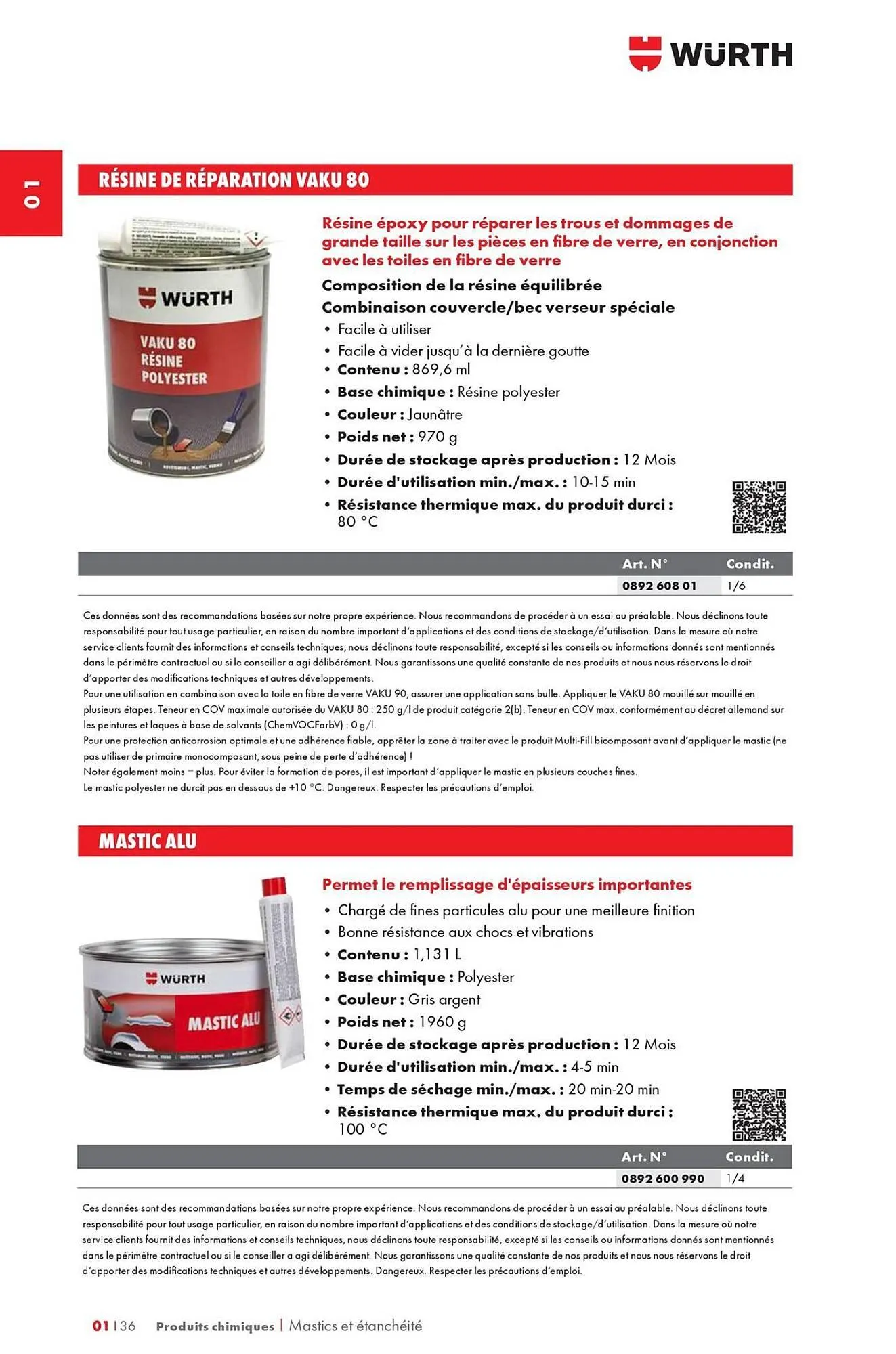 Catalogue Würth du 12 mai au 31 décembre 2025 - Catalogue page 44