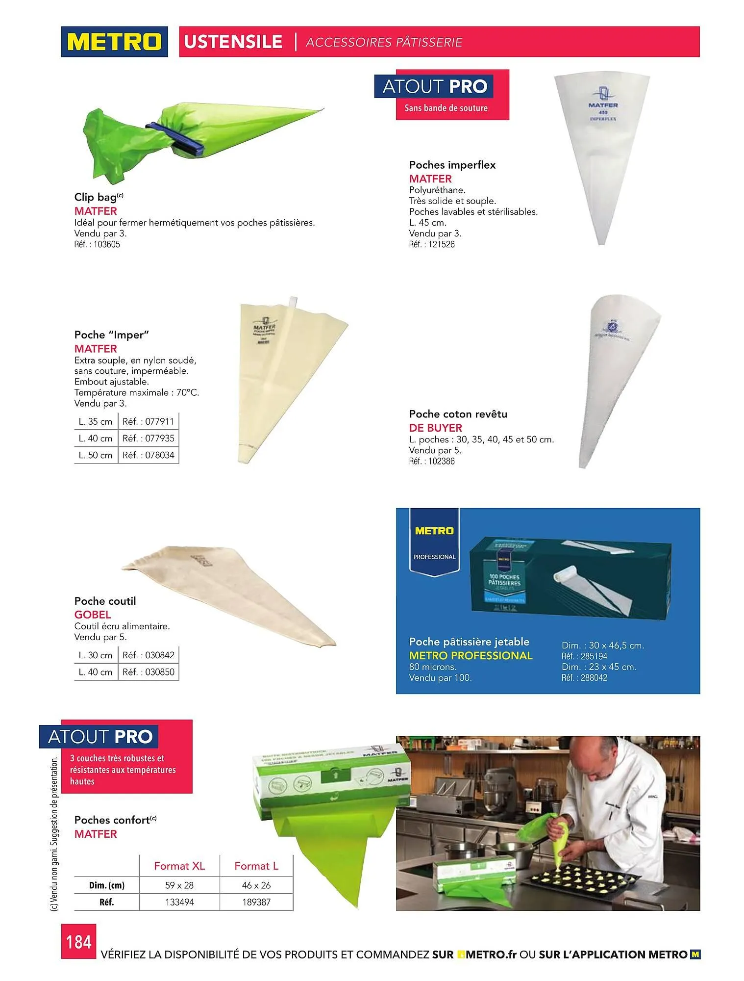 Catalogue METRO du 1 janvier au 31 décembre 2026 - Catalogue page 184
