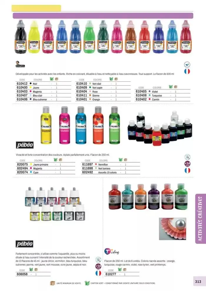 Nos Catalogues Thématiques du 1 janvier au 31 décembre 2025 - Catalogue page 315