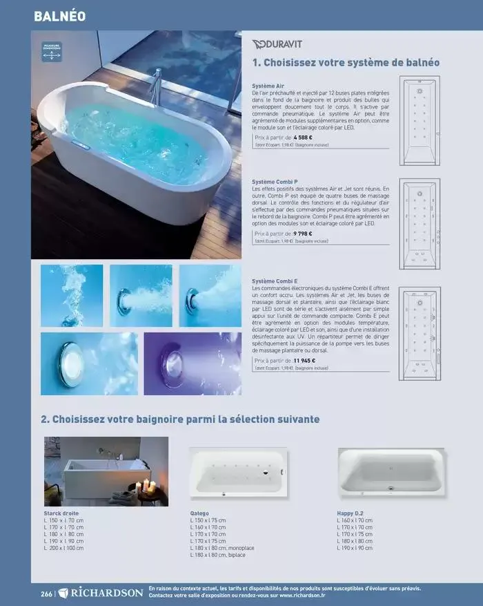 SALLE DE DE BAINS ET CARRELAGE 2025 du 11 avril au 31 décembre 2025 - Catalogue page 268