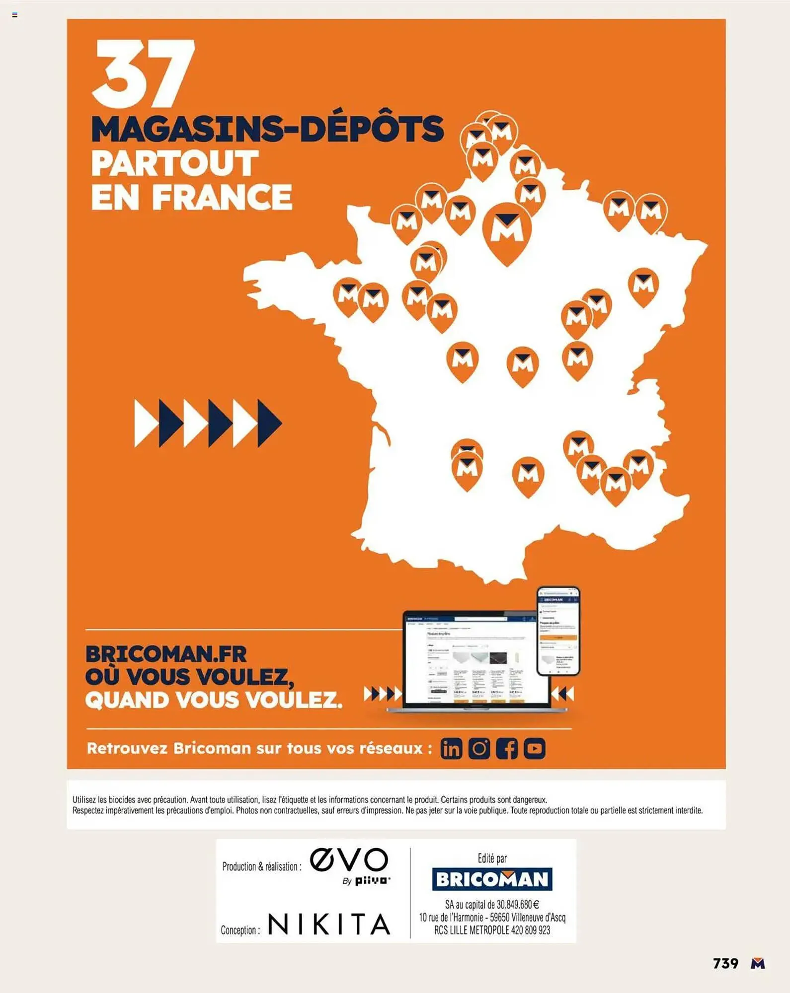 Catalogue Bricoman du 19 mars au 31 décembre 2025 - Catalogue page 1479