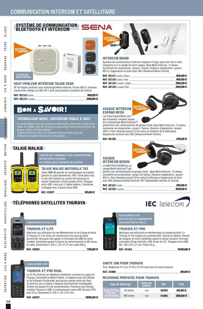Navigue  du 24 février au 31 décembre 2025 - Catalogue page 108