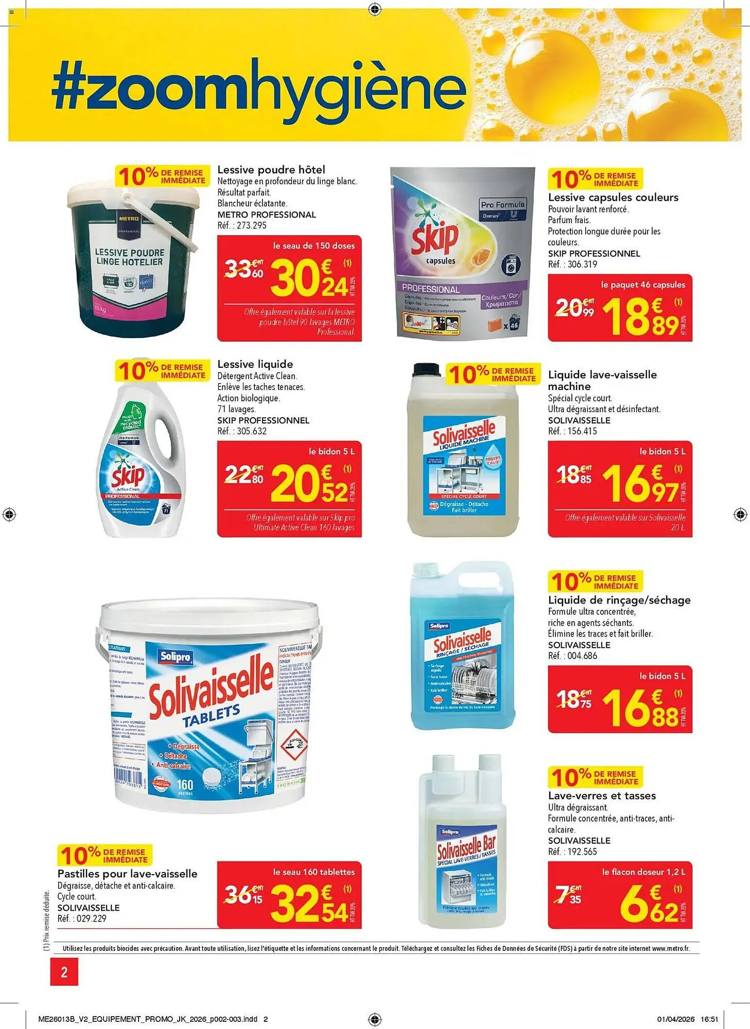 Catalogue METRO du 23 avril au 20 mai 2026 - Catalogue page 2