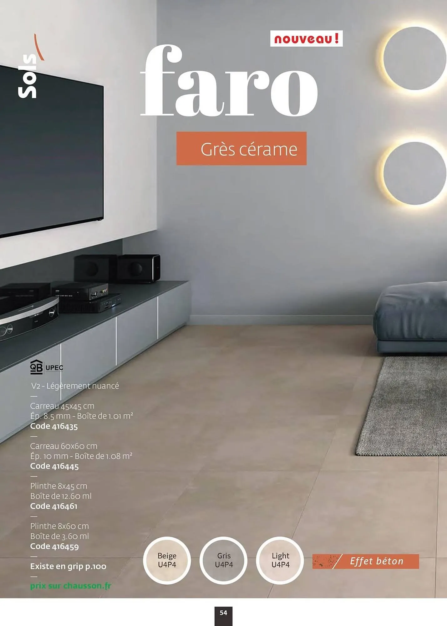 Catalogue Chausson Matériaux du 12 septembre au 31 décembre 2026 - Catalogue page 56