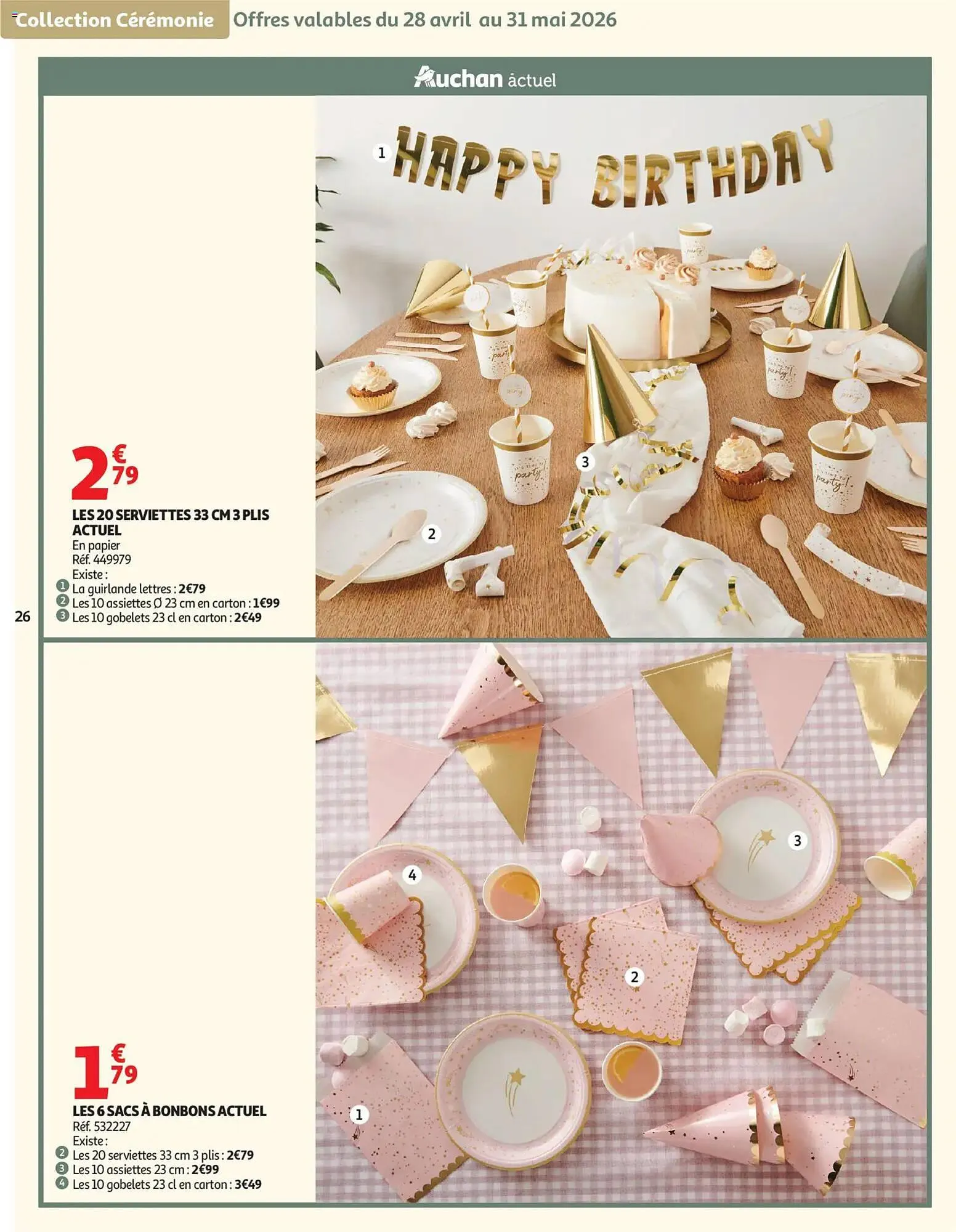 Catalogue Auchan du 3 mars au 31 mai 2026 - Catalogue page 26