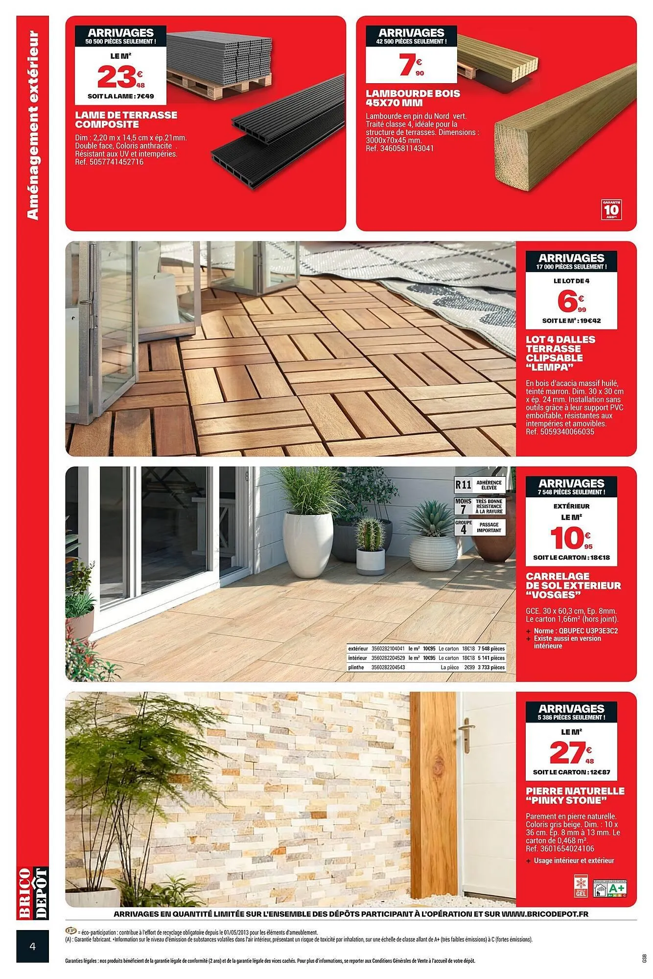 Catalogue Brico Dépôt du 20 mars au 2 avril 2026 - Catalogue page 4