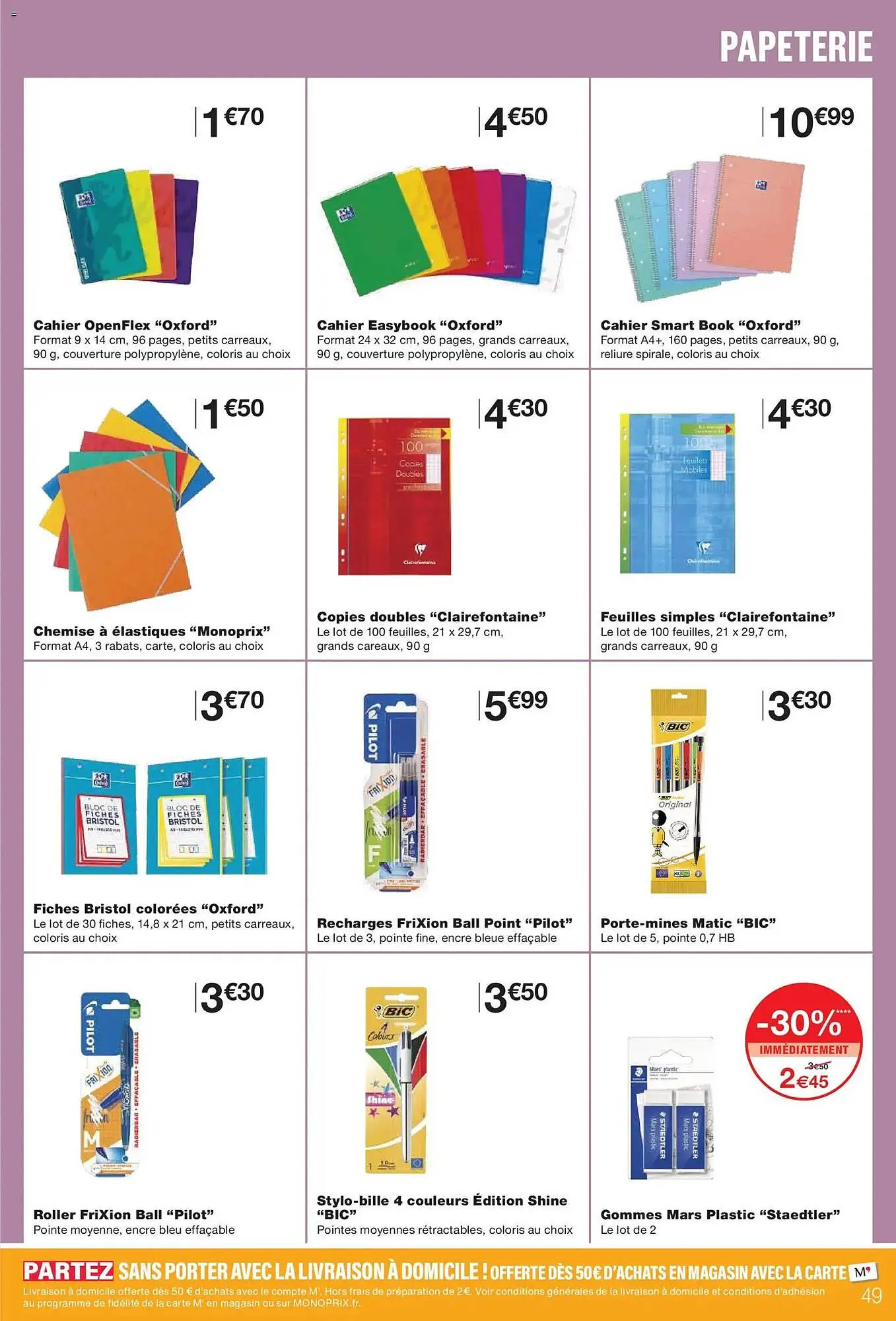 Catalogue Monoprix du 20 janvier au 1 février 2026 - Catalogue page 49