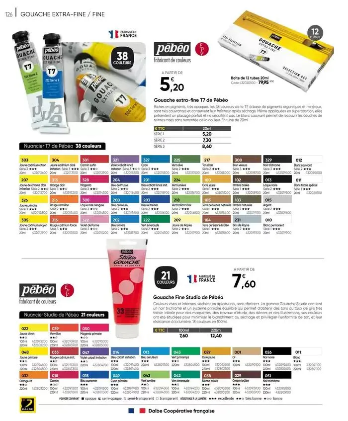 CATALOGUE DALBE 2025 du 27 janvier au 31 décembre 2025 - Catalogue page 128