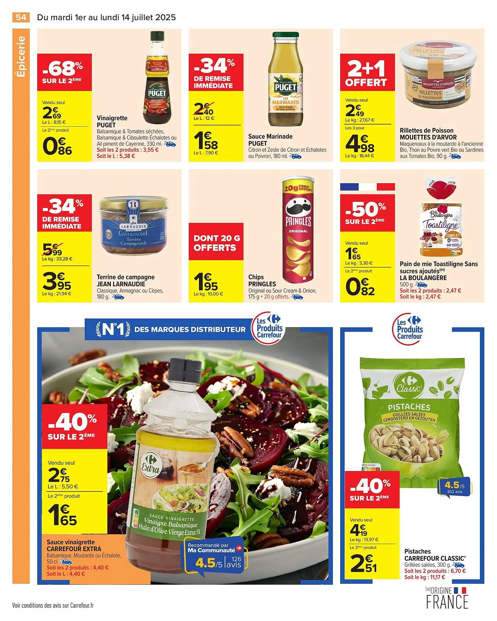 Catalogue Carrefour du 1 juillet au 14 juillet 2025 - Catalogue page 56