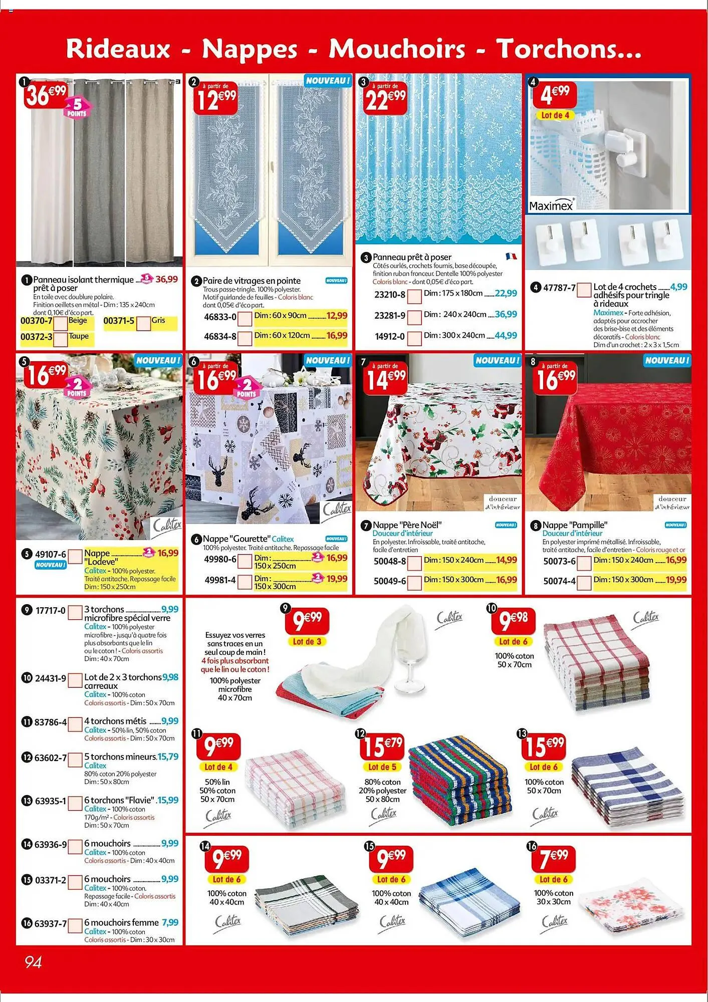 Catalogue Maximo du 24 octobre au 23 novembre 2025 - Catalogue page 94