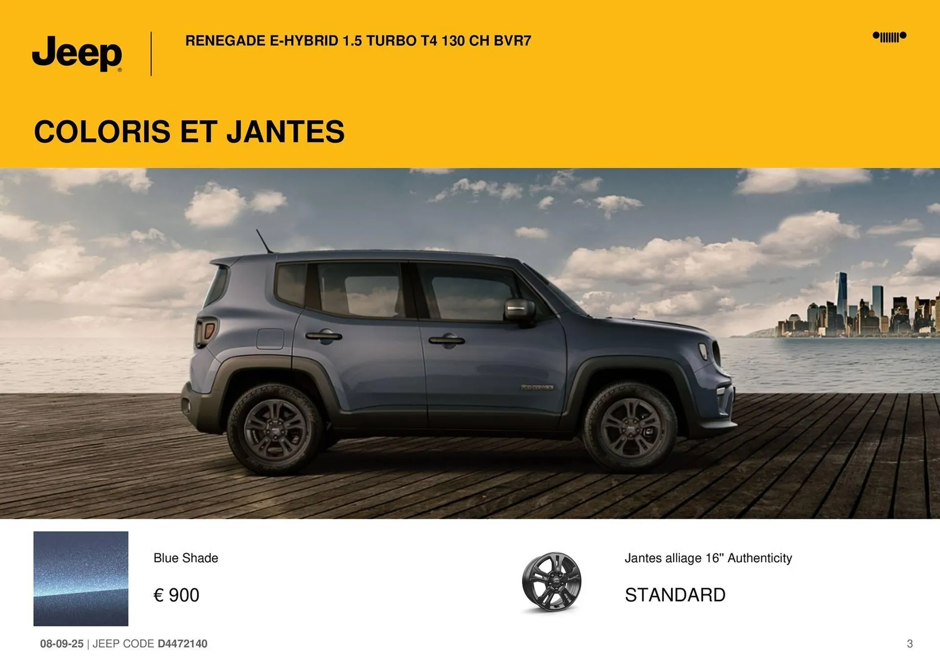Catalogue Jeep du 8 septembre au 30 septembre 2026 - Catalogue page 3