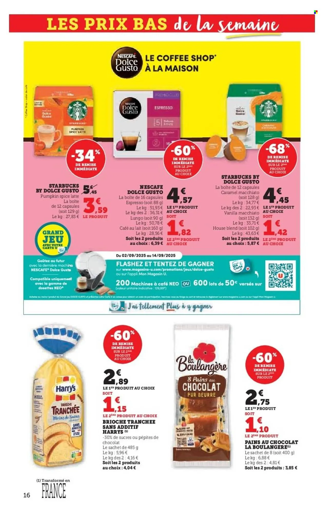 Catalogue Super U du 2 septembre au 14 septembre 2025 - Catalogue page 16