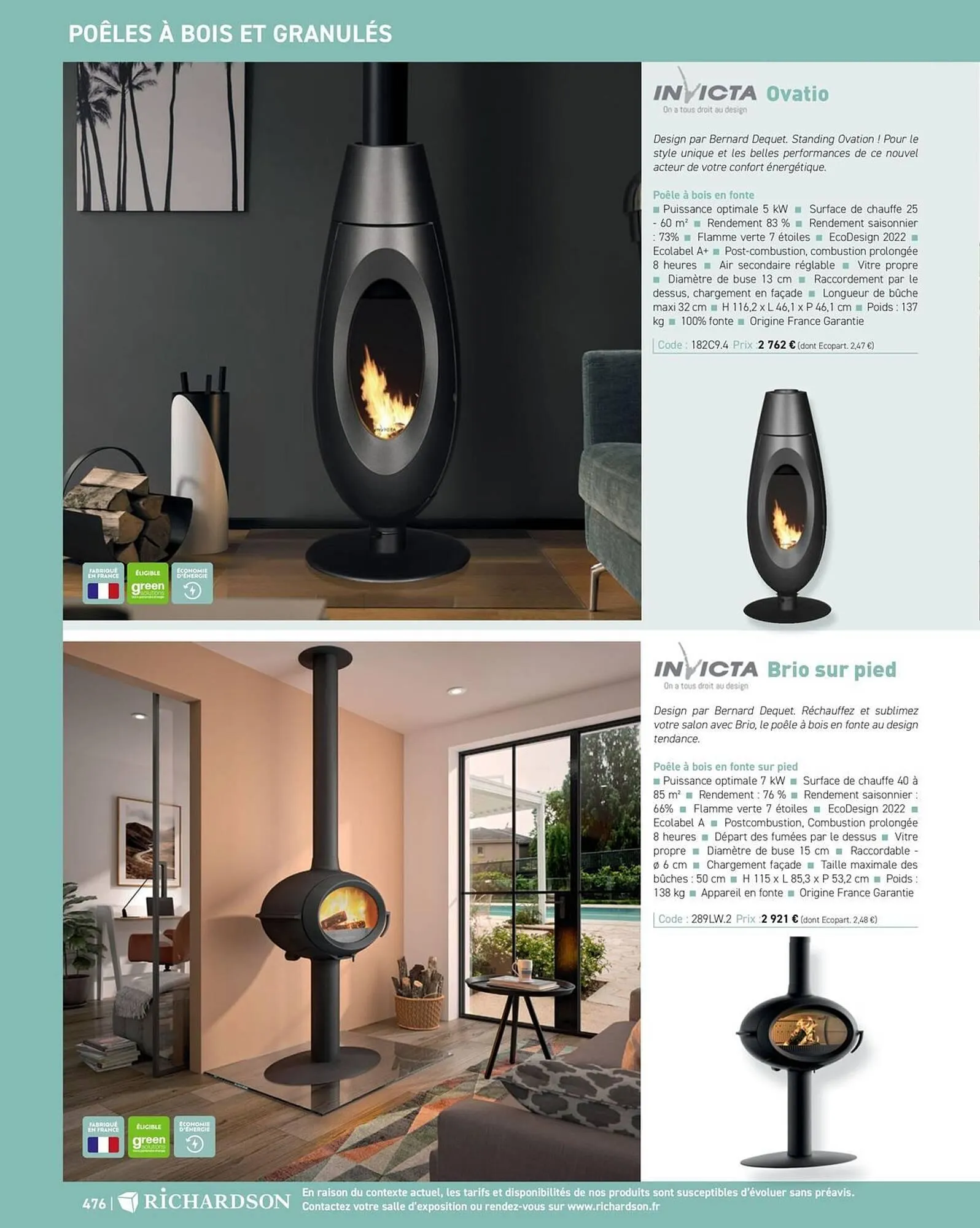 Catalogue Richardson du 11 avril au 31 décembre 2025 - Catalogue page 478