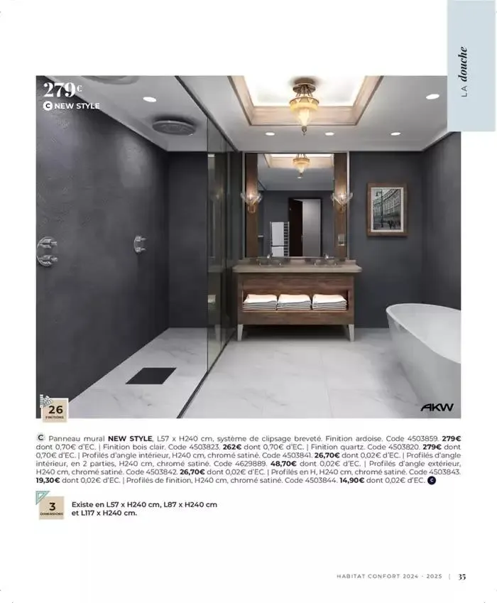 Cedeo Habitat confort du 1 octobre au 31 mai 2025 - Catalogue page 36