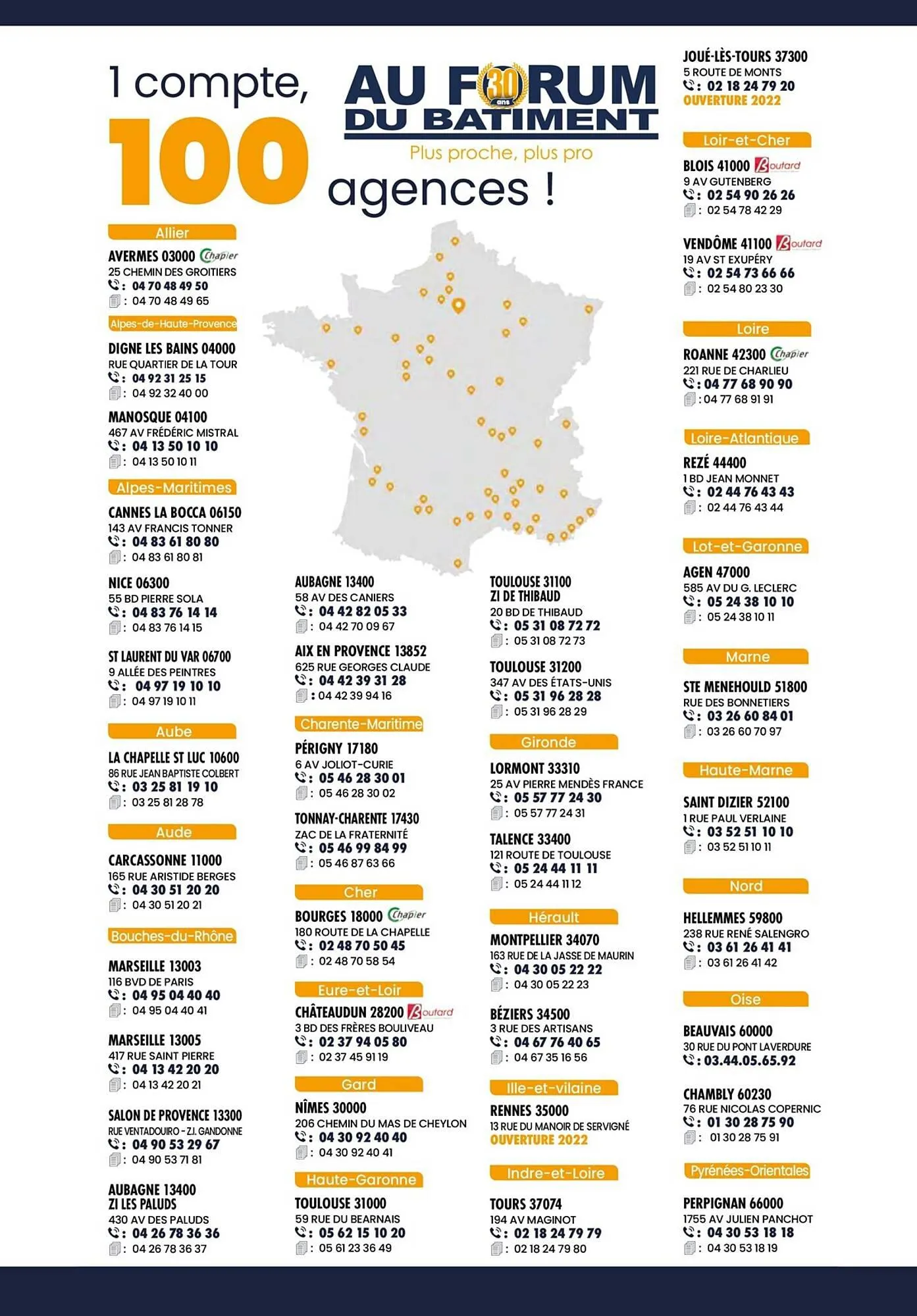 Catalogue Au Forum du Bâtiment du 4 mai au 30 septembre 2023 - Catalogue page 3