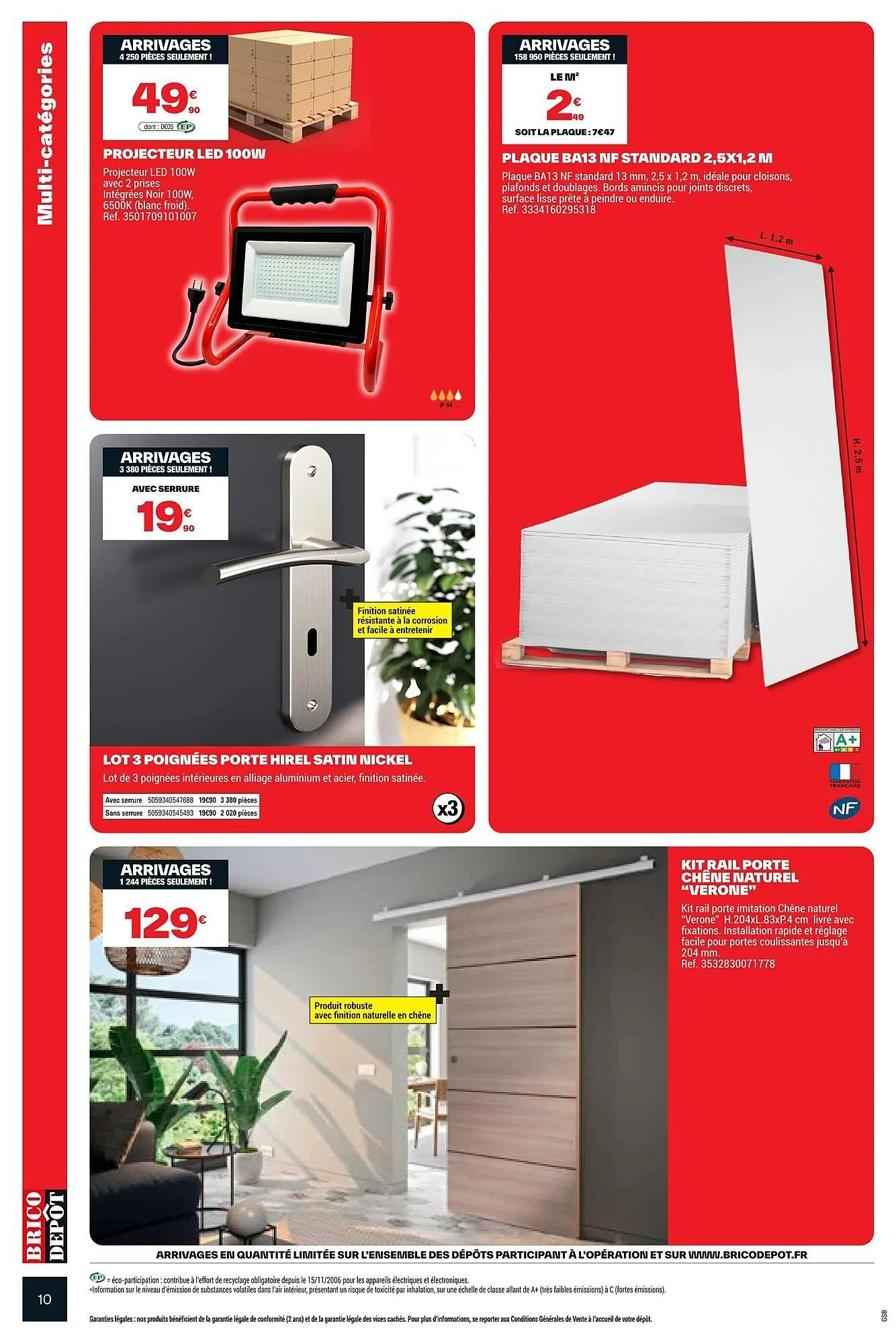 Catalogue Brico Dépôt du 20 mars au 2 avril 2026 - Catalogue page 10