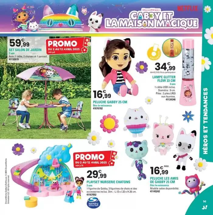 PRINTEMPS 2025 du 2 avril au 28 juin 2025 - Catalogue page 141