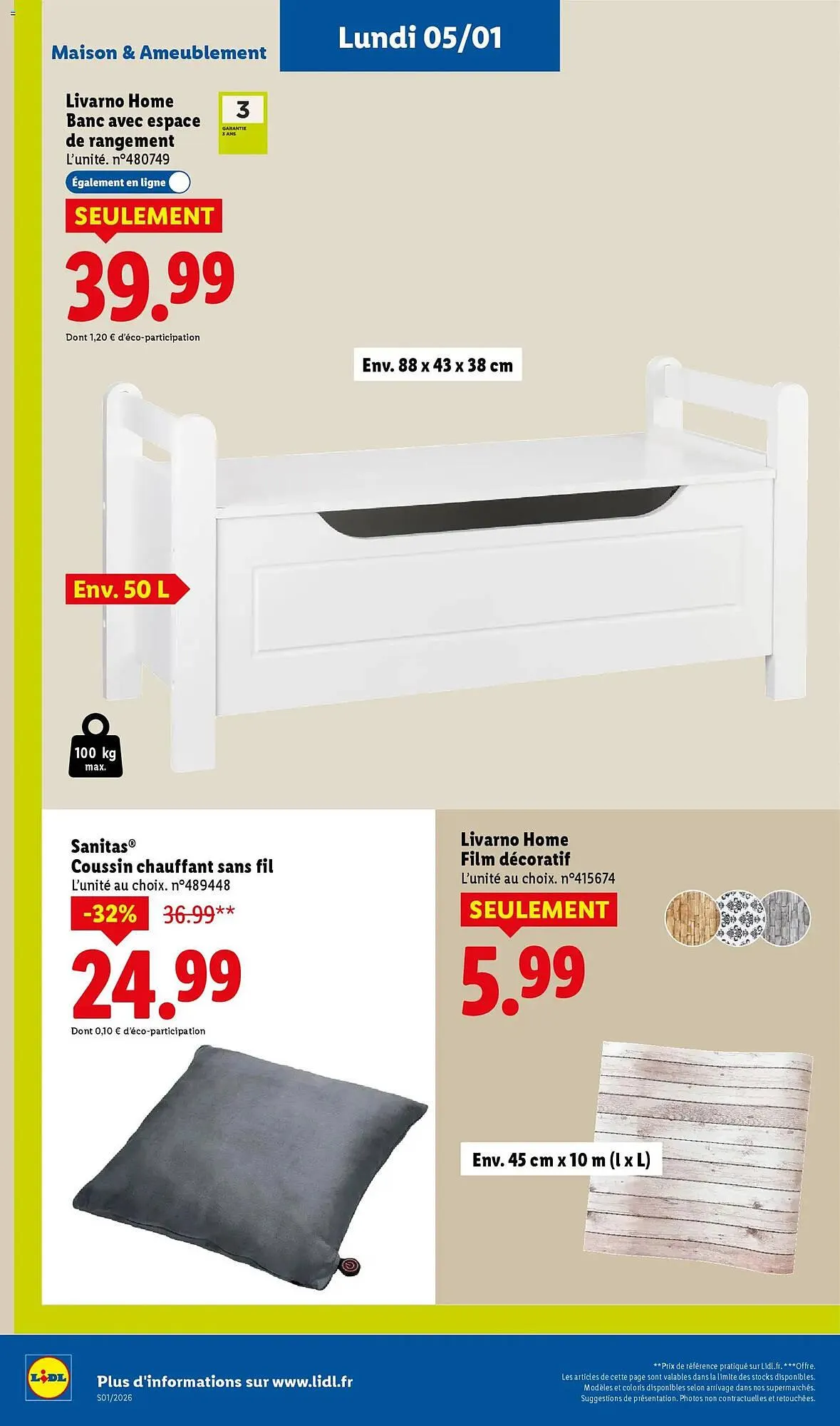 Catalogue Lidl du 5 janvier au 8 janvier 2026 - Catalogue page 12