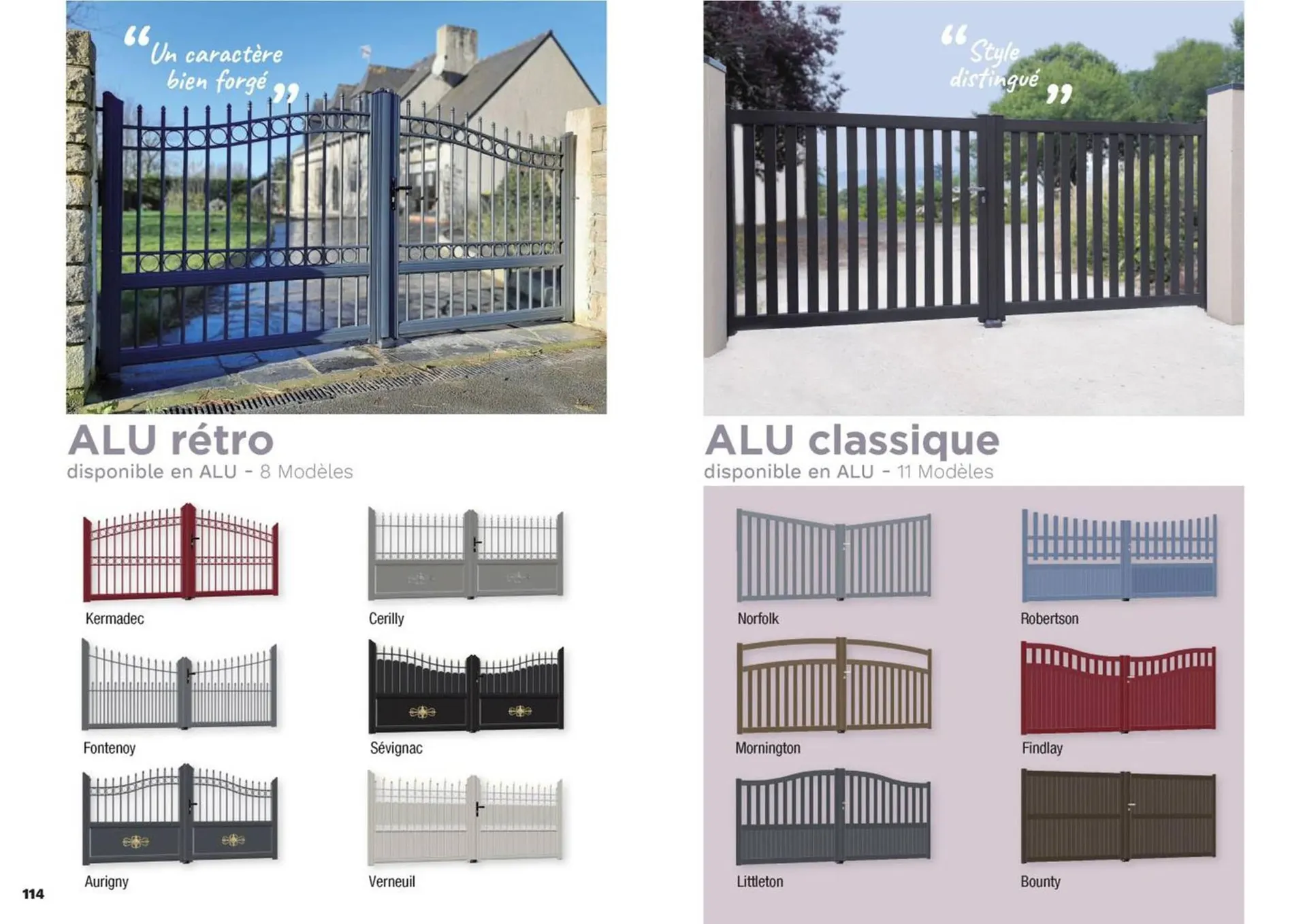 Catalogue Art & Fenêtres du 23 août au 31 décembre 2025 - Catalogue page 114