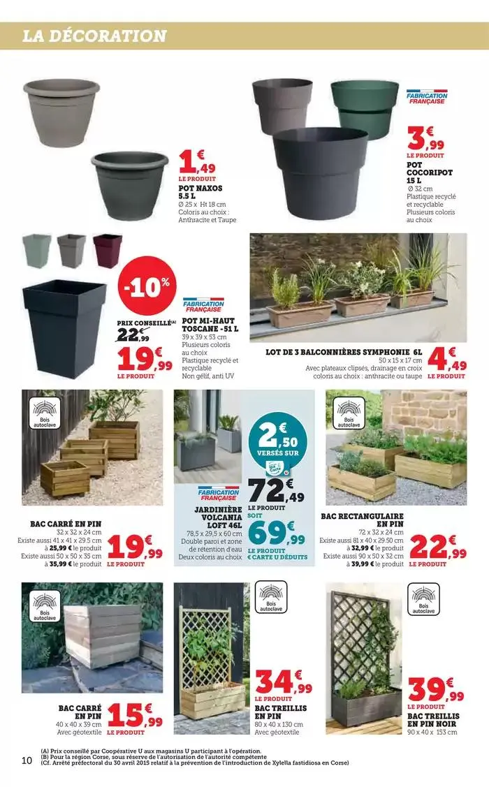 Spécial Jardin du 18 février au 16 mars 2025 - Catalogue page 10