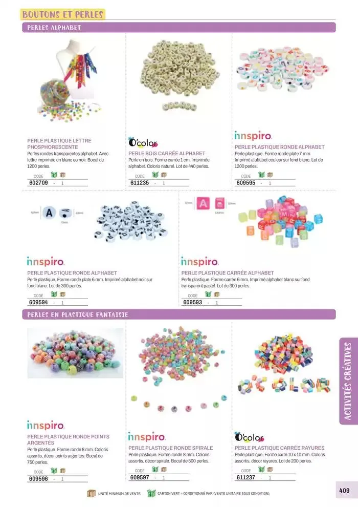 Nos Catalogues Thématiques du 1 janvier au 31 décembre 2025 - Catalogue page 411