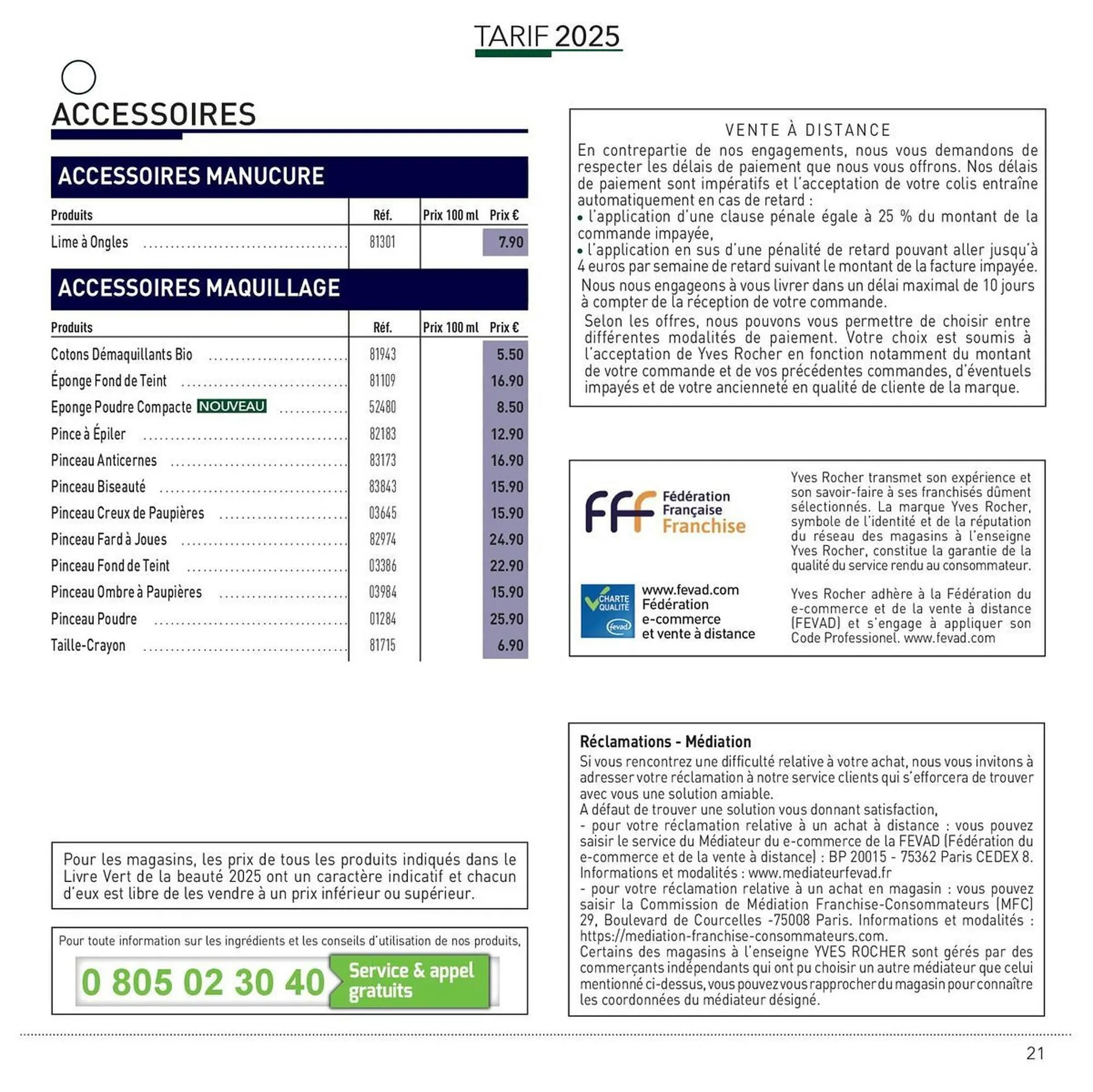 Catalogue Yves Rocher du 23 avril au 31 décembre 2025 - Catalogue page 21