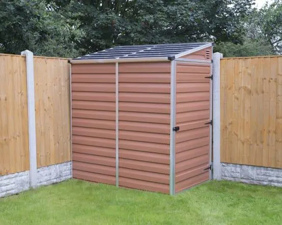 Palram - Abri de Jardin Polycarbonate Skylight Amber 4x6 2m2 mono