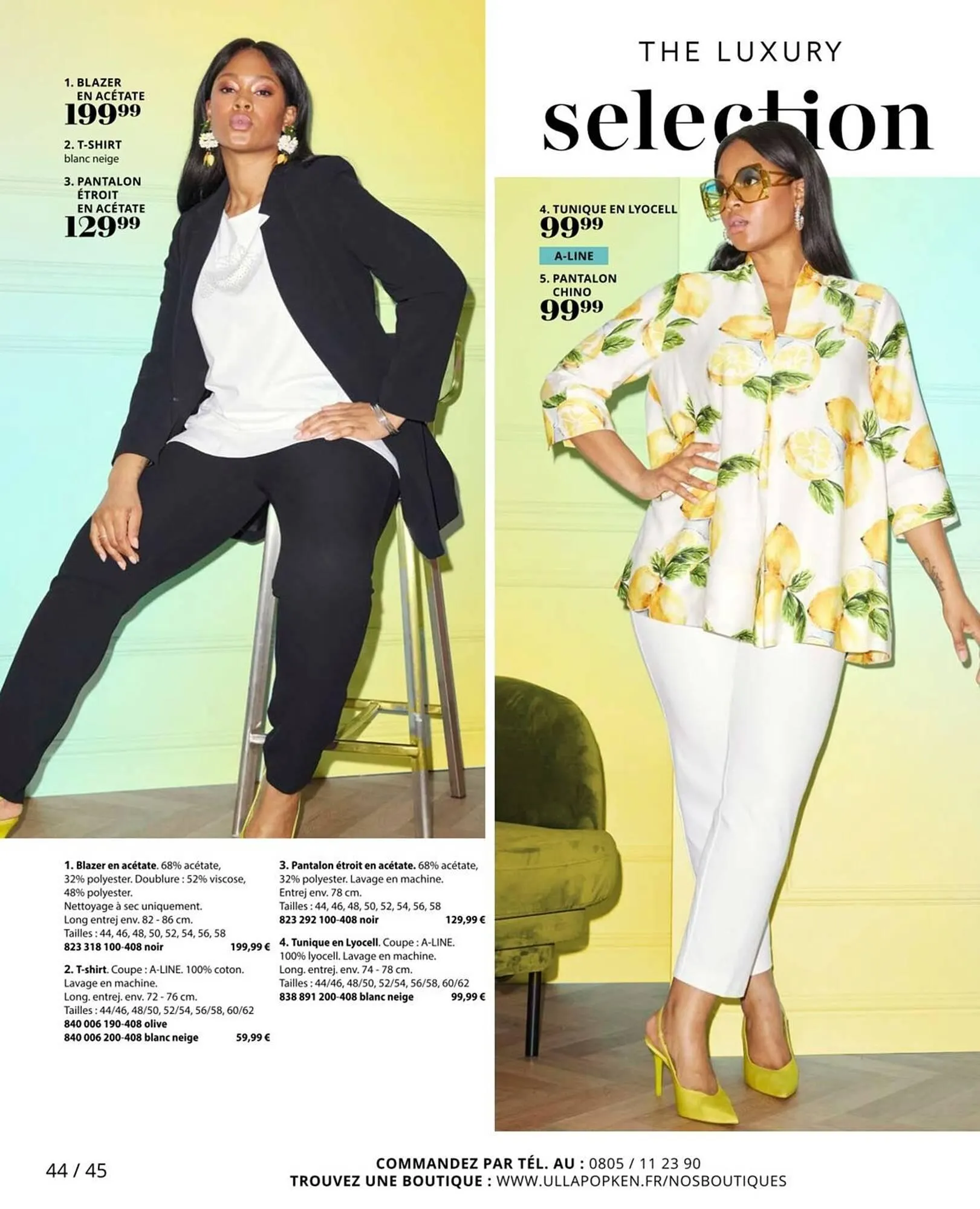 Catalogue Ulla Popken du 2 juin au 31 août 2025 - Catalogue page 44