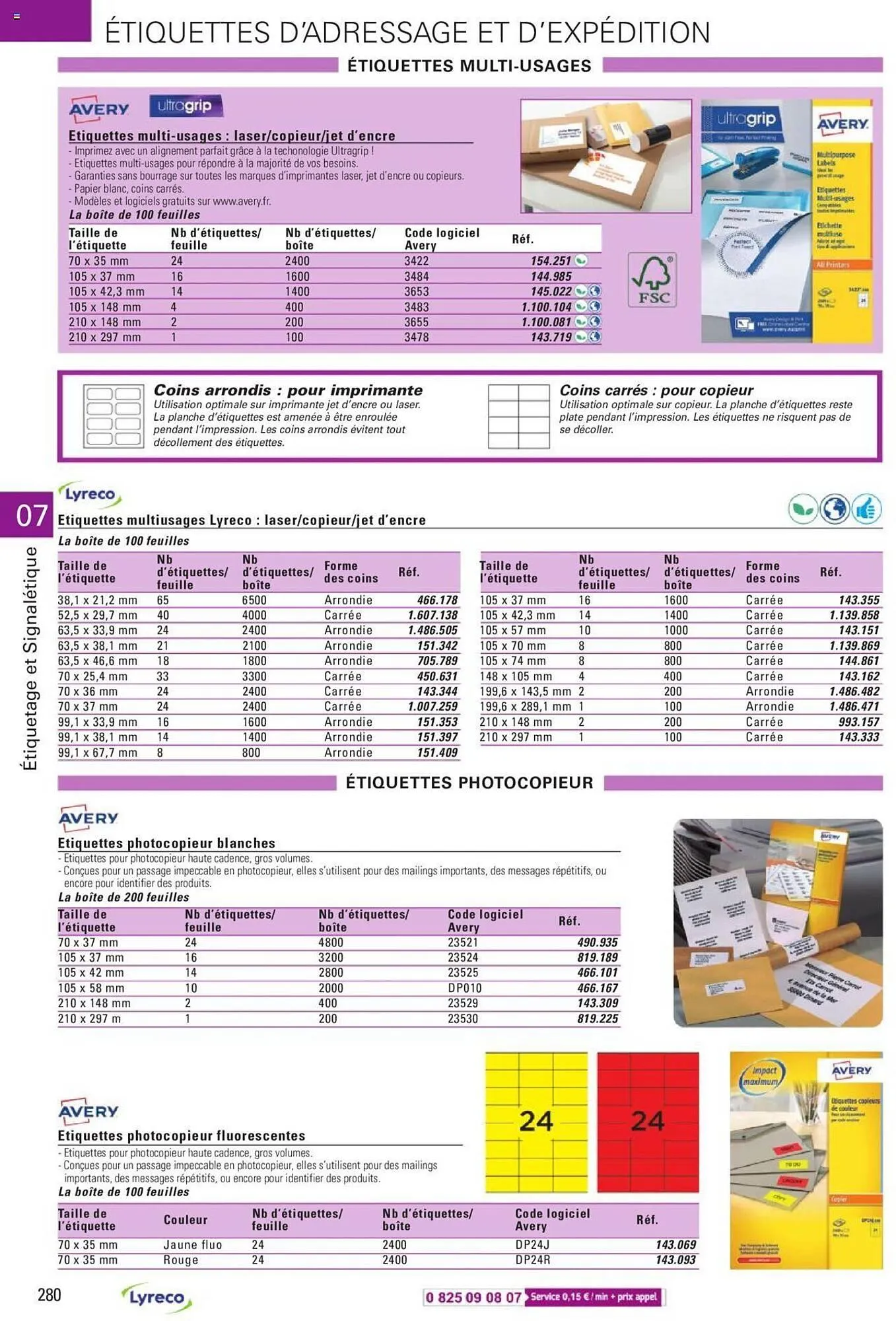 Catalogue Lyreco du 15 mai au 31 décembre 2023 - Catalogue page 280