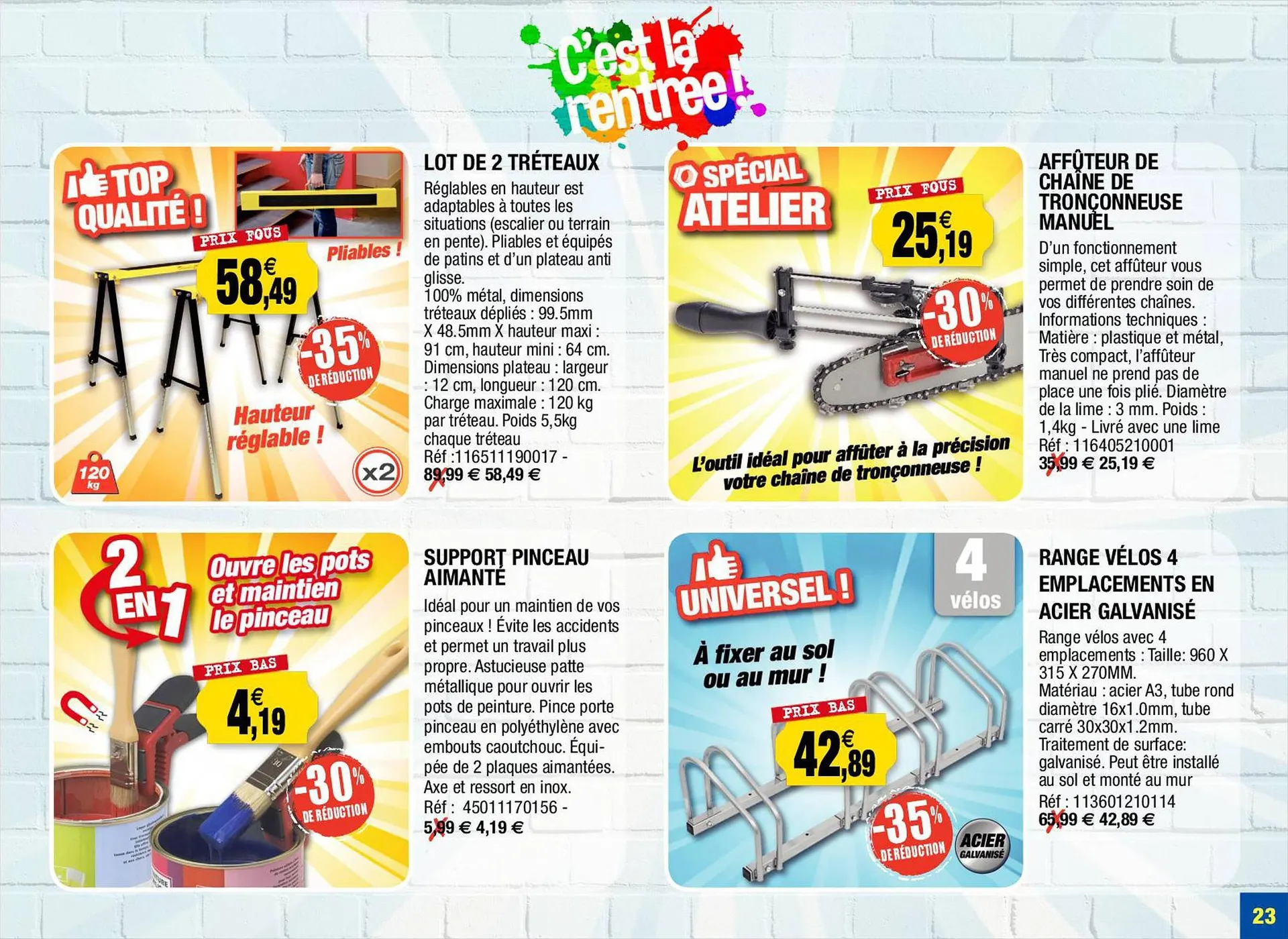 Catalogue Outiror du 10 août au 24 août 2023 - Catalogue page 23