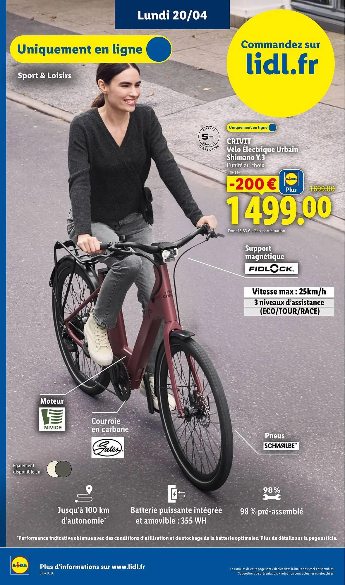 Catalogue Lidl du 16 avril au 22 avril 2026 - Catalogue page 58