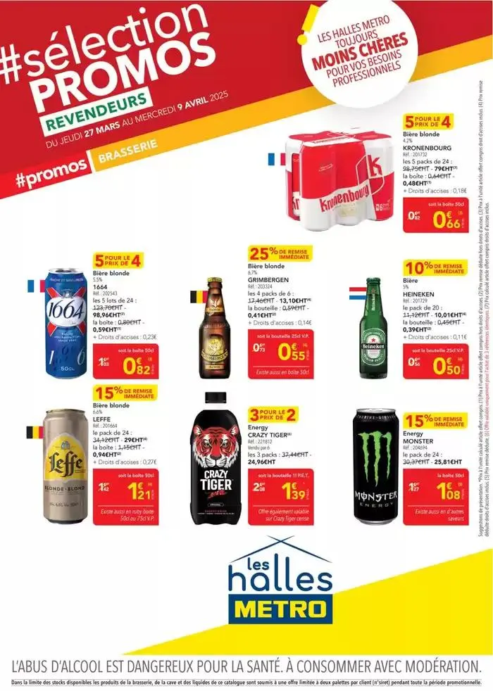 Metro #Sélection promos Revendeurs du 27 mars au 9 avril 2025 - Catalogue page 1