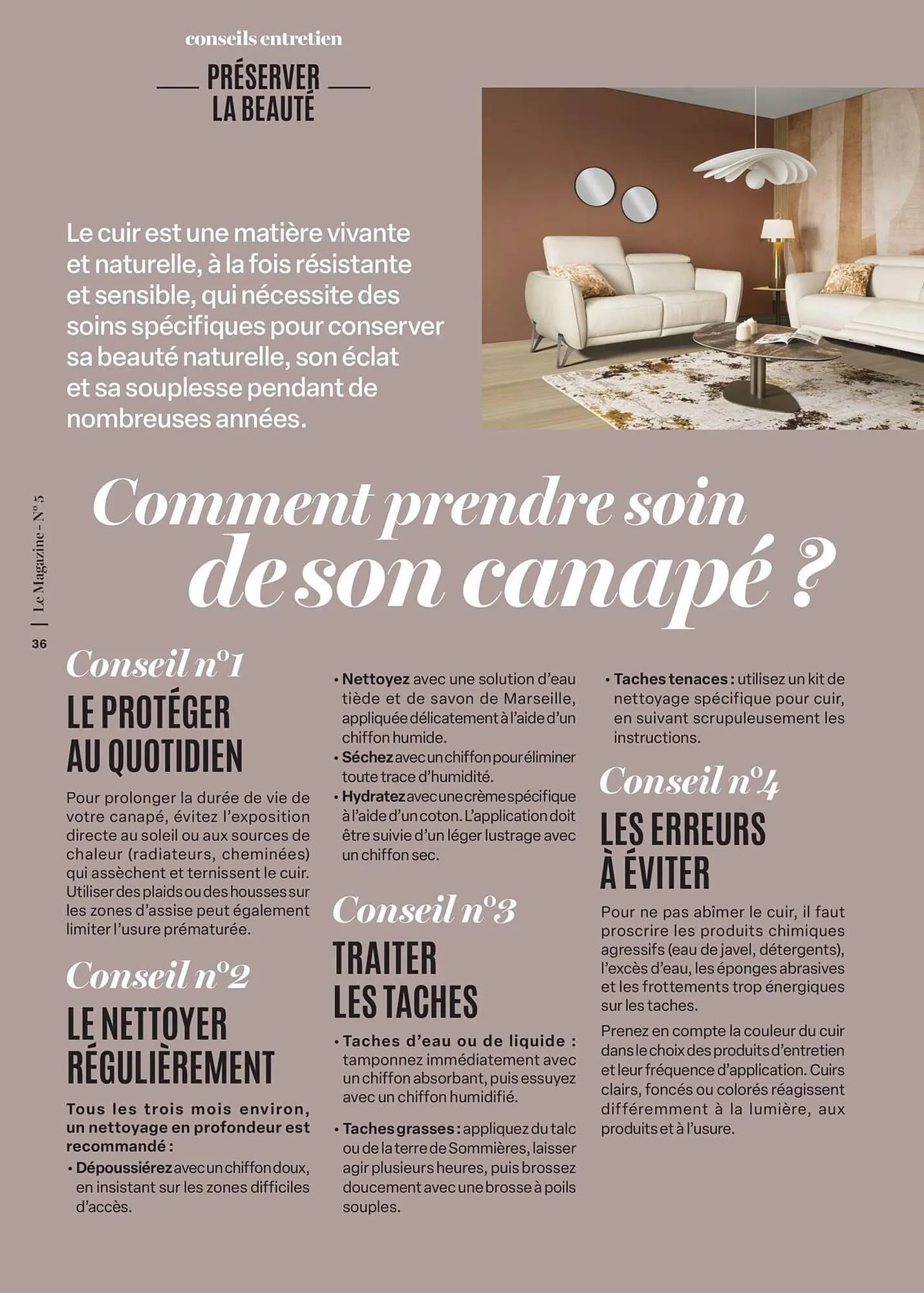 Catalogue monsieur meuble du 16 septembre au 31 mai 2026 - Catalogue page 36