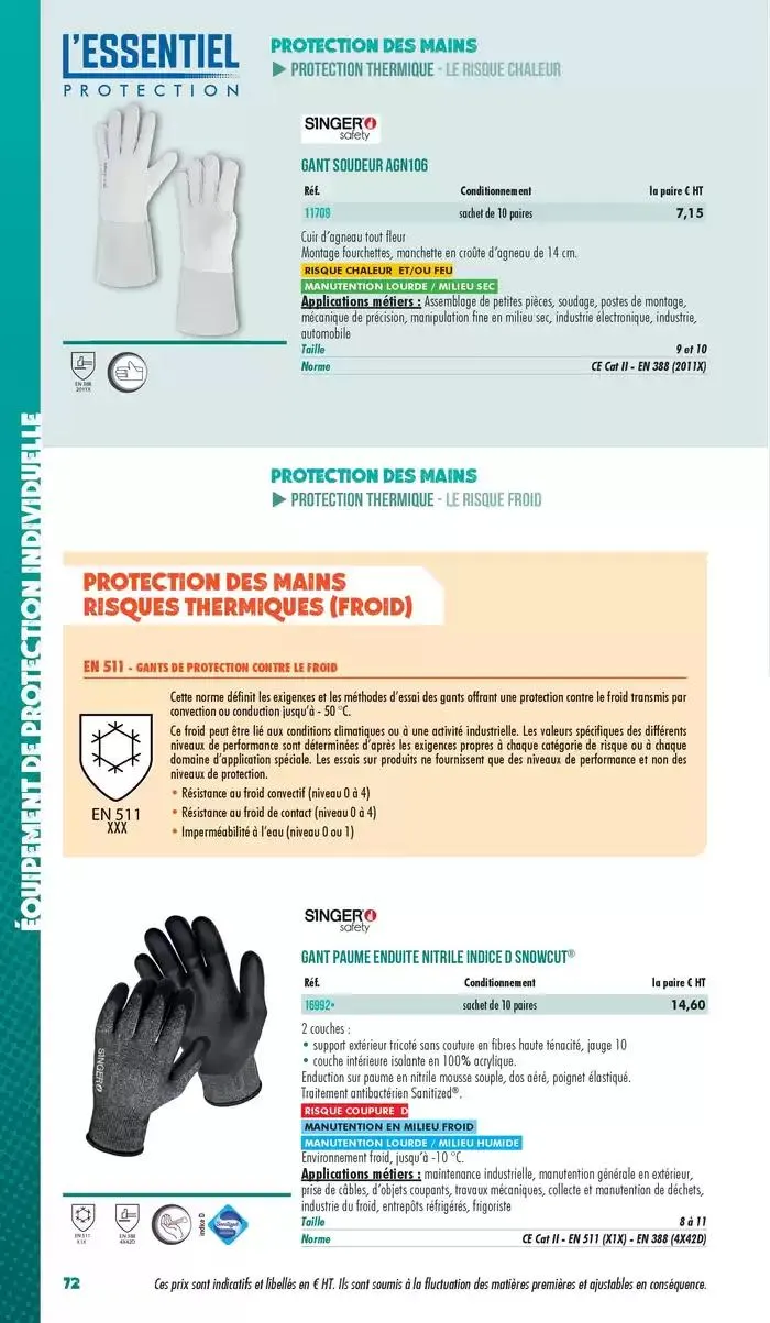 Essentiel Protection 2025 tarifé du 3 mars au 31 décembre 2025 - Catalogue page 74