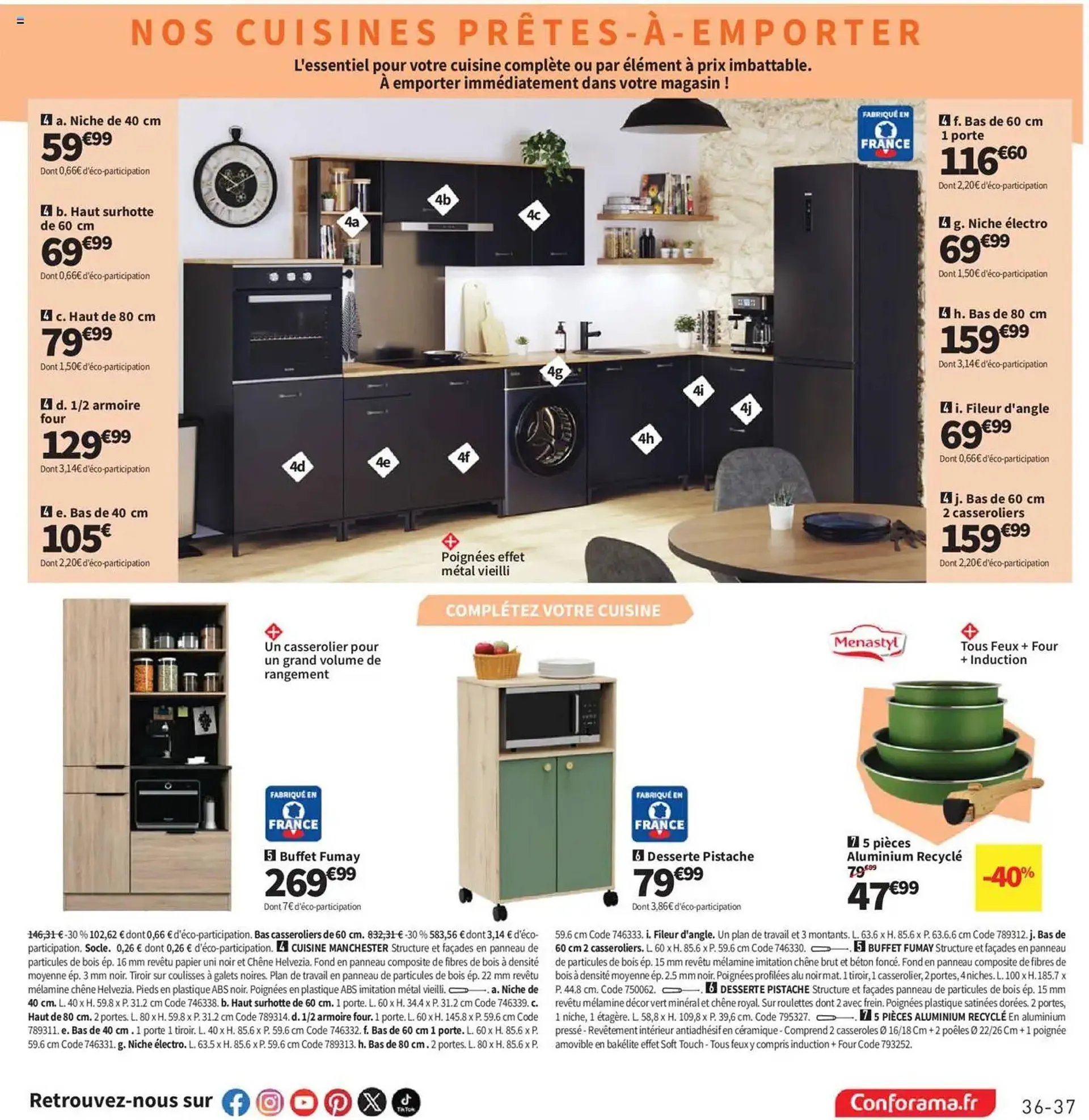 Catalogue Conforama du 10 juin au 7 juillet 2025 - Catalogue page 37