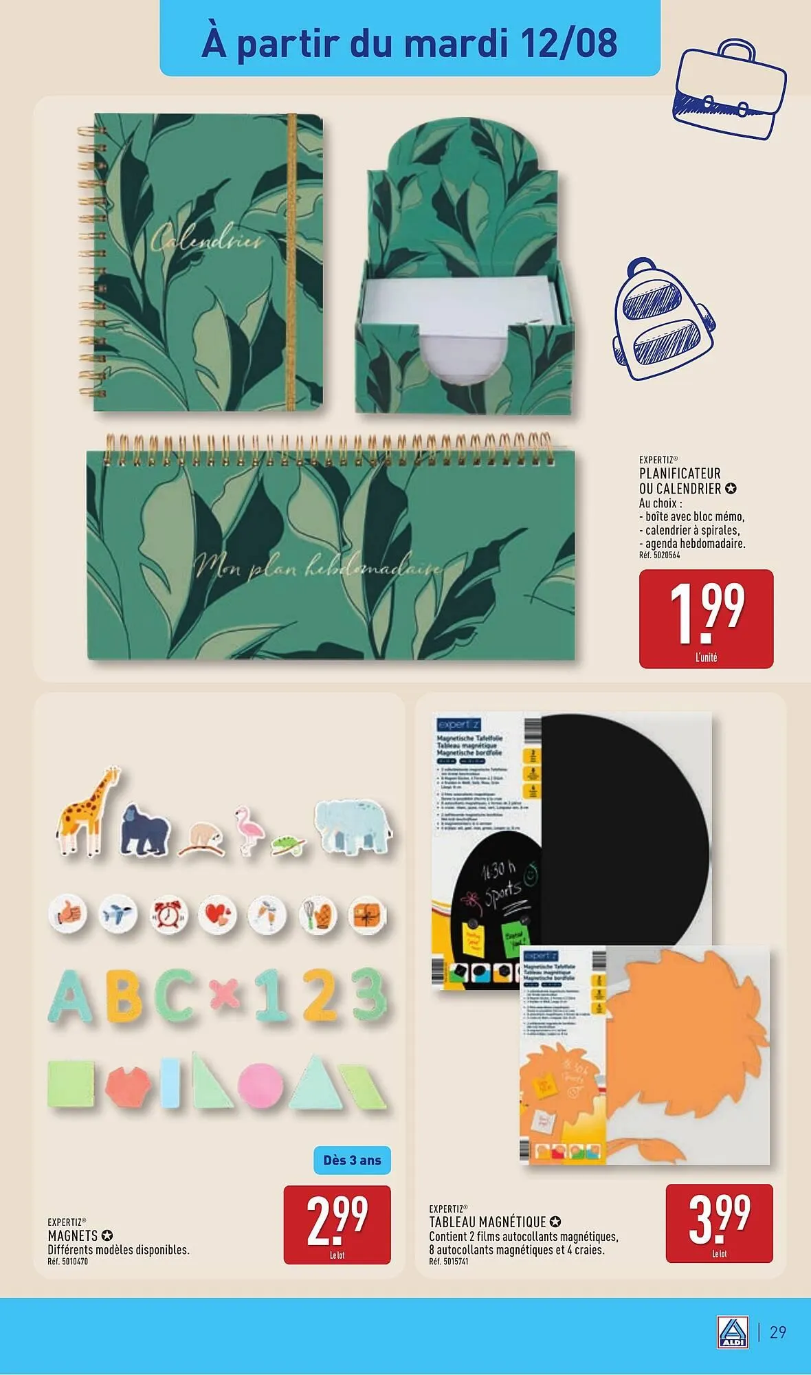 Catalogue ALDI du 12 août au 18 août 2025 - Catalogue page 31