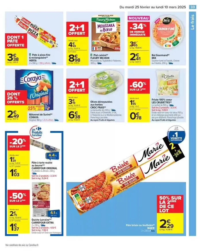 -50% SUR LE 2ÈME - CHOCOLAT ET CAFÉ du 25 février au 10 mars 2025 - Catalogue page 35