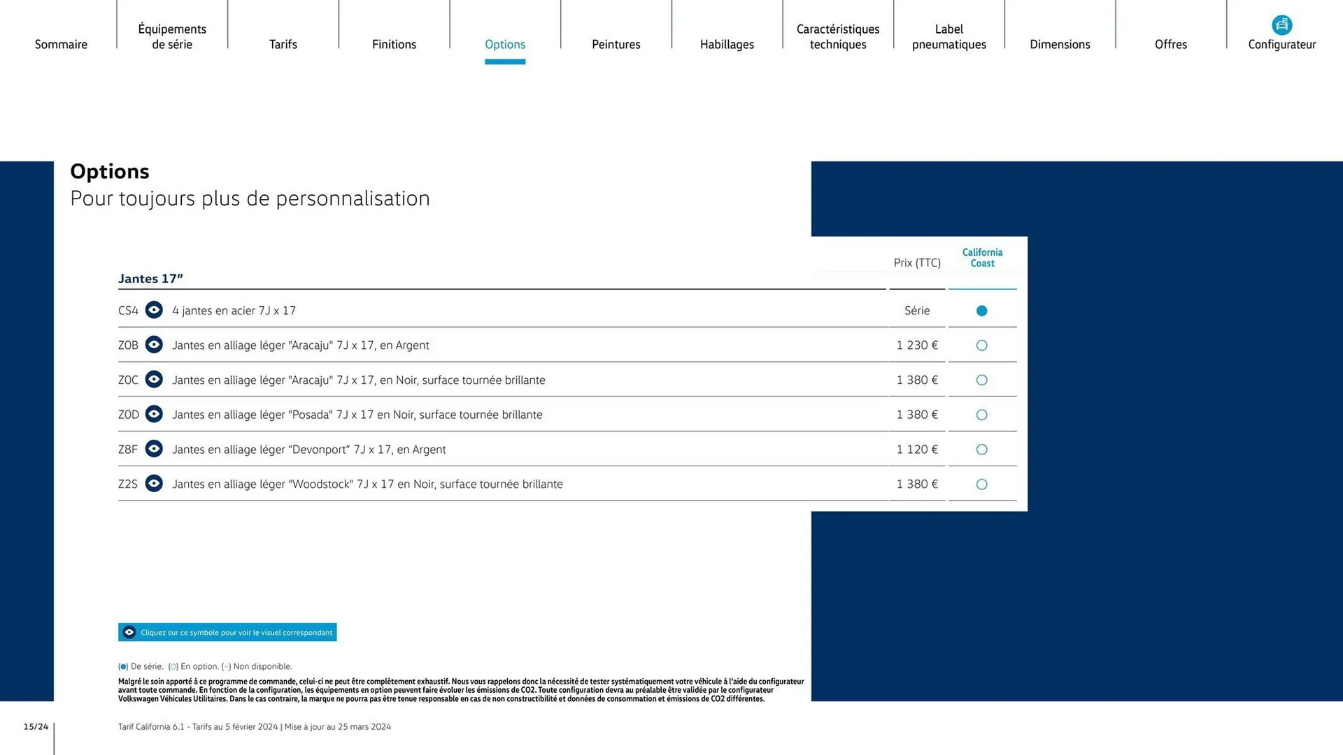 Catalogue Volkswagen du 7 août au 31 mars 2026 - Catalogue page 15