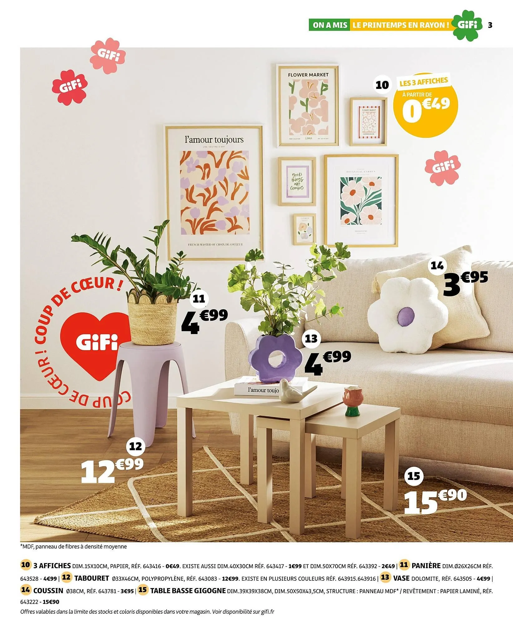 Catalogue Gifi du 10 mars au 30 mars 2026 - Catalogue page 3