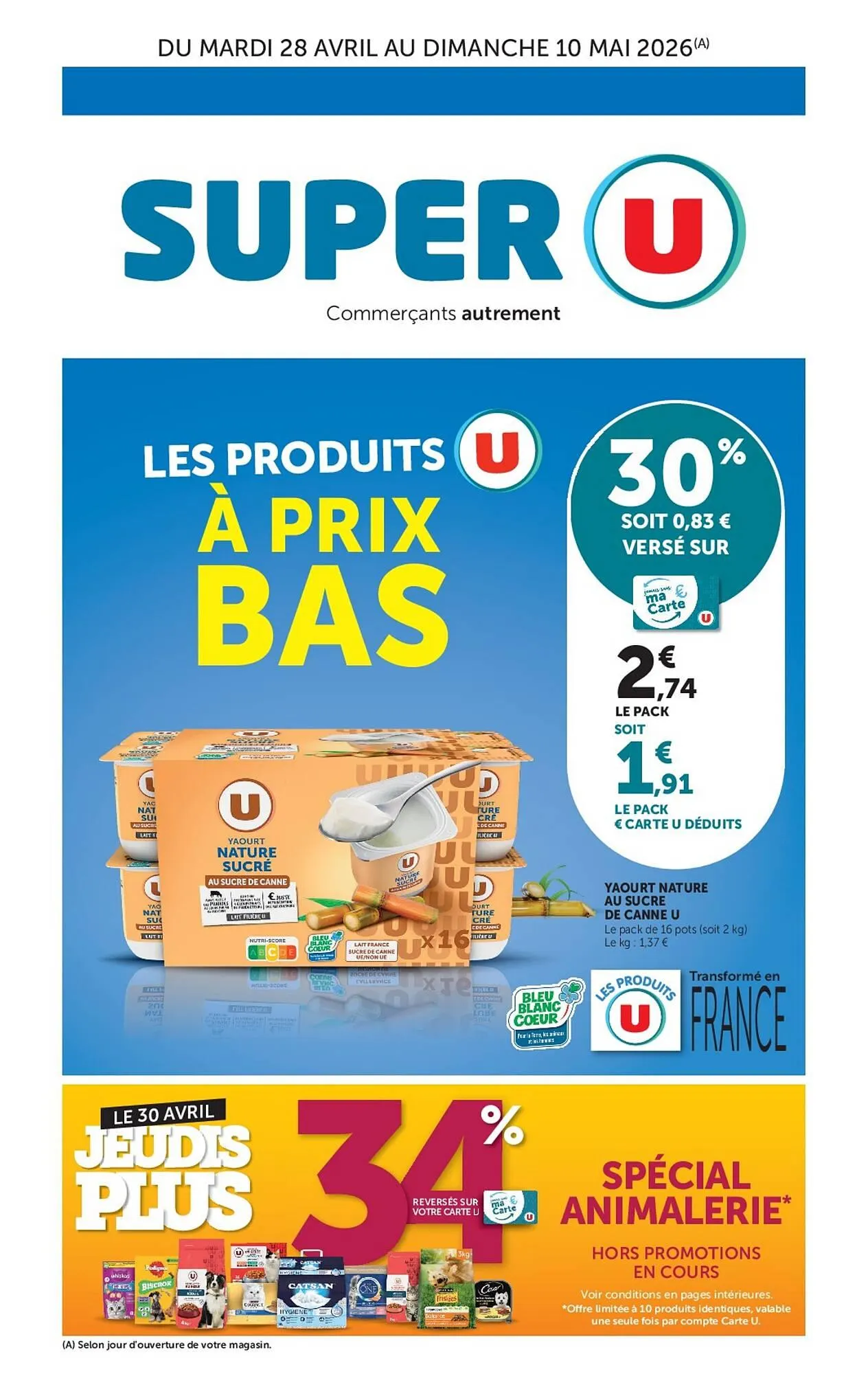 Catalogue Super U - 1