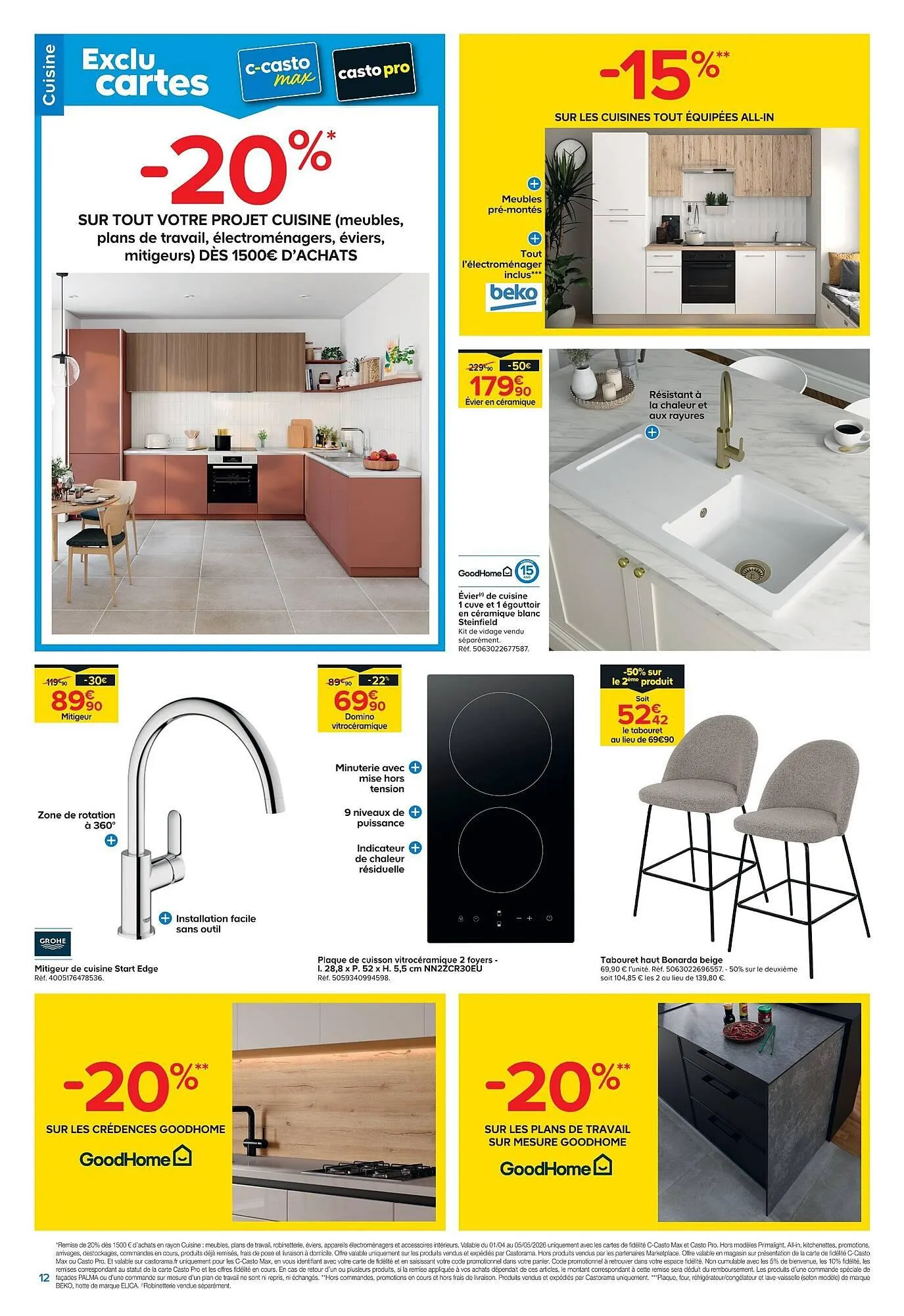 Catalogue Castorama du 1 avril au 14 avril 2026 - Catalogue page 12