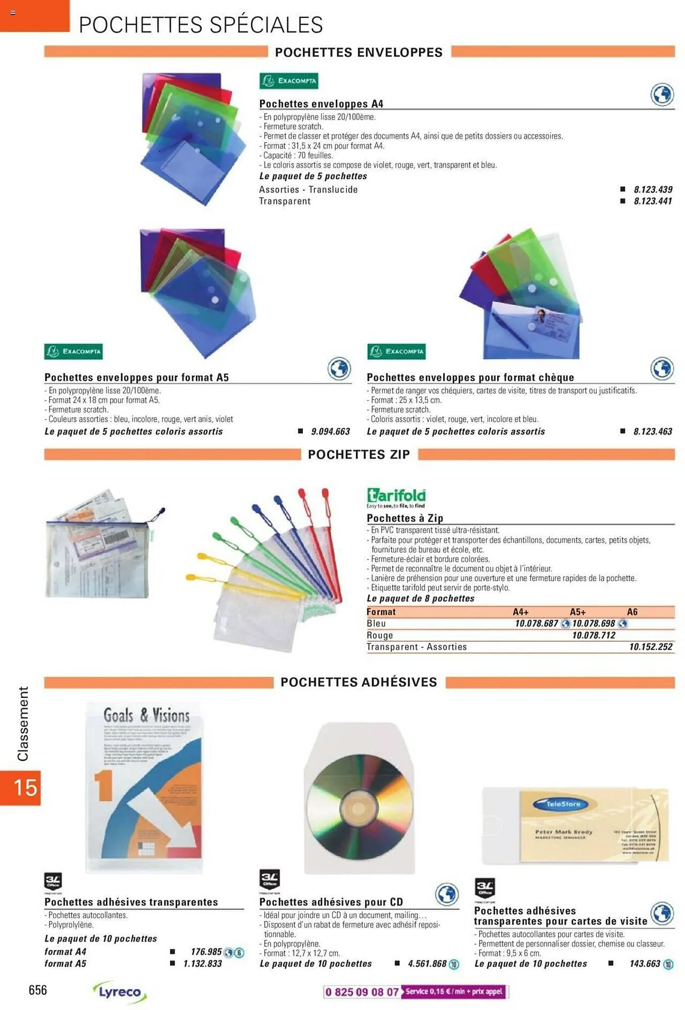 Catalogue Lyreco du 15 mai au 31 décembre 2023 - Catalogue page 656