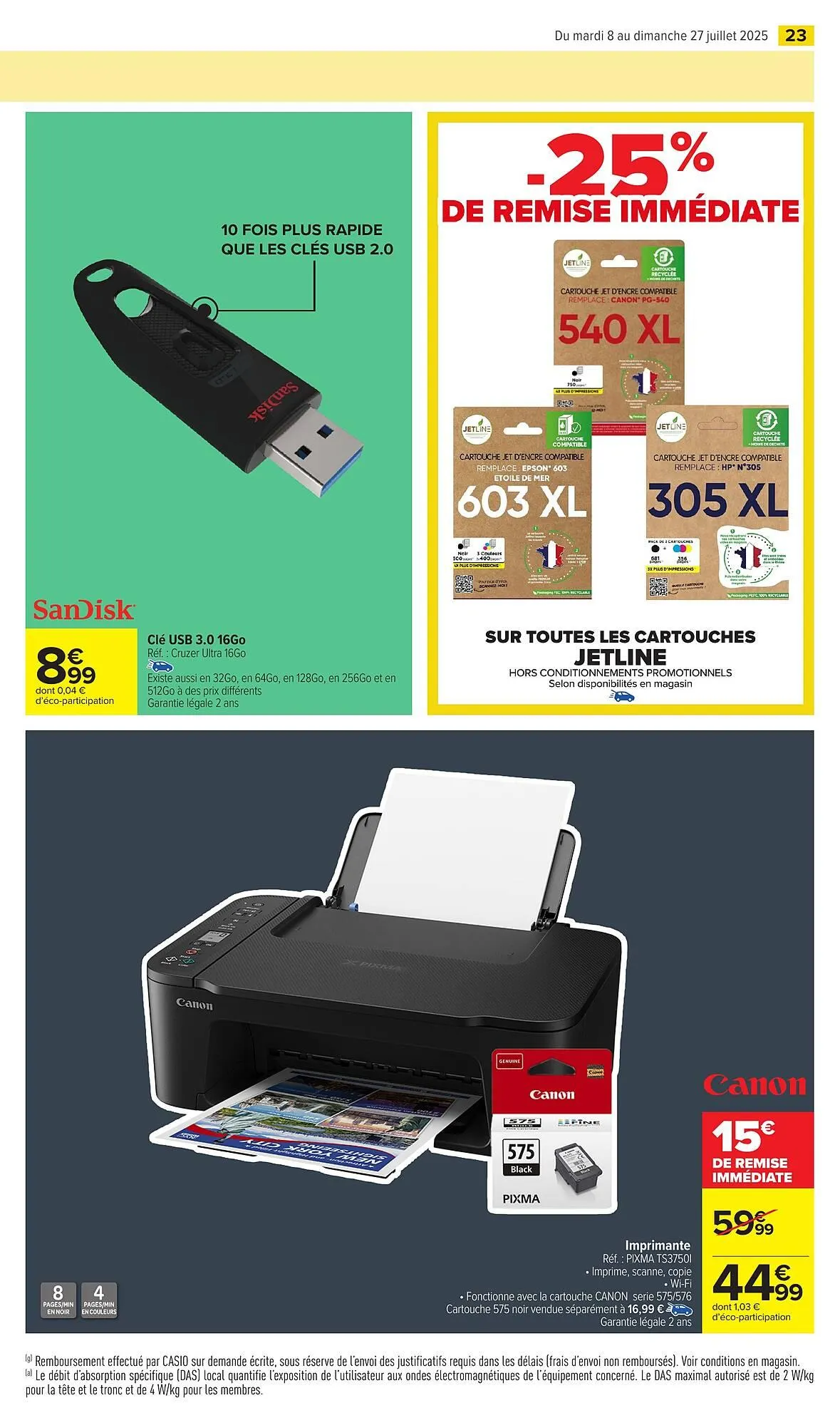 Catalogue Carrefour Market du 8 juillet au 27 juillet 2025 - Catalogue page 25