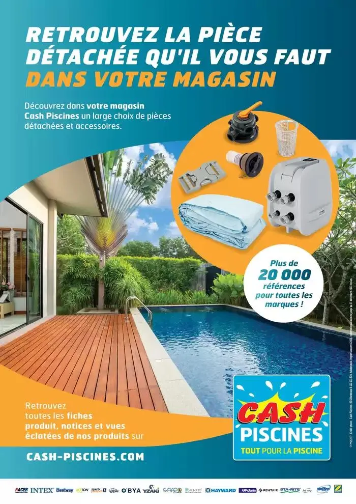 LE GUIDE ÉQUIPER SA PISCINE du 22 avril au 31 août 2025 - Catalogue page 36