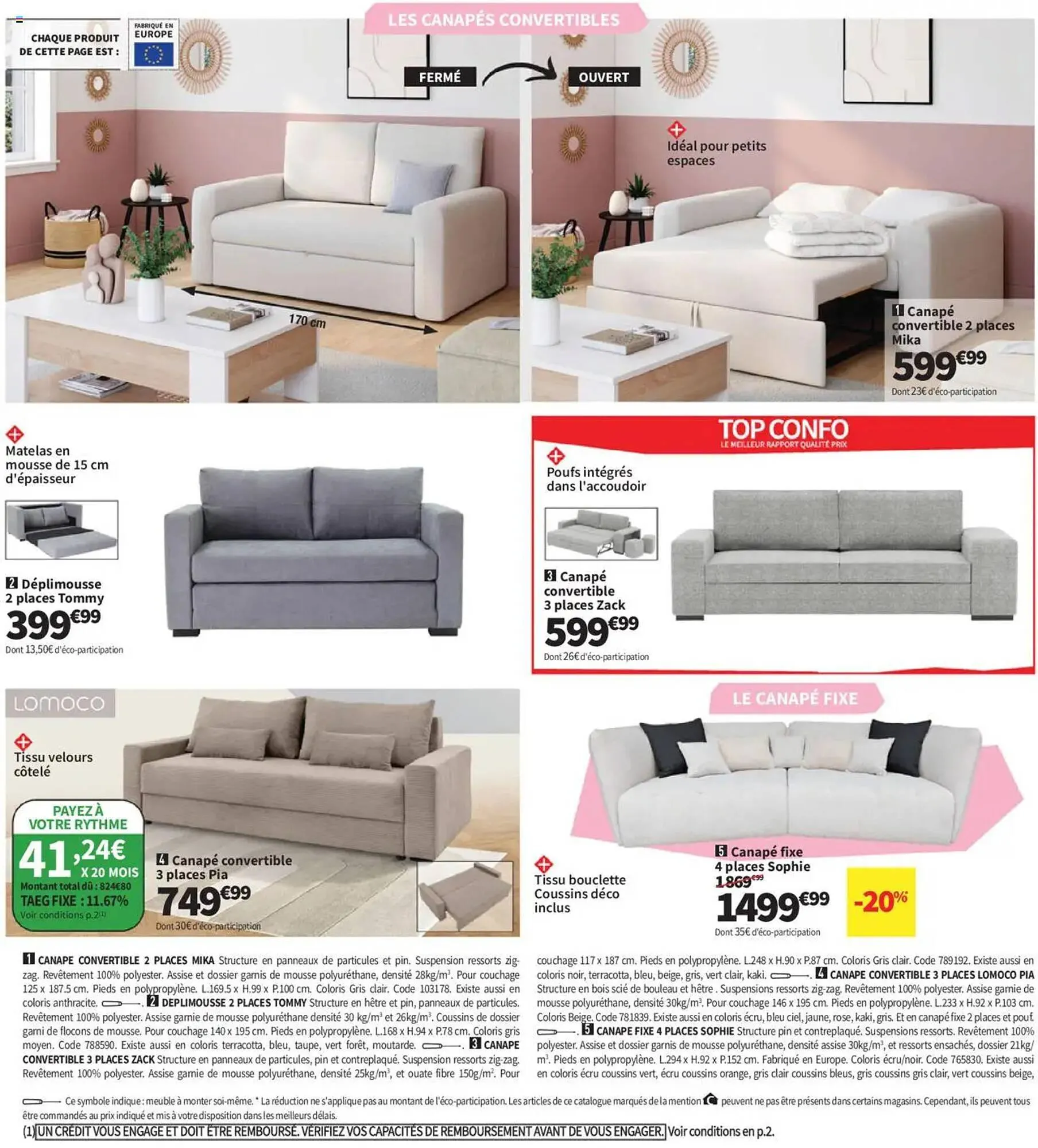 Catalogue Conforama du 10 juin au 7 juillet 2025 - Catalogue page 24