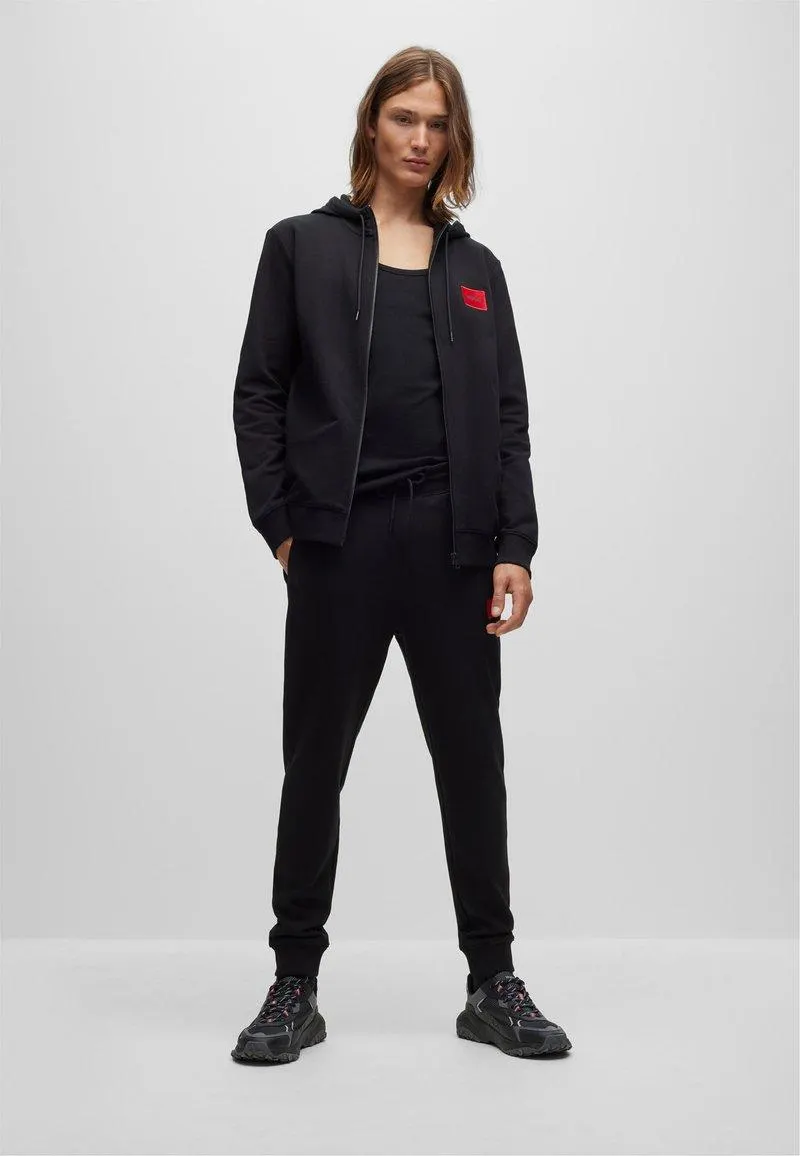 DAPLE - Sweat zippé - black