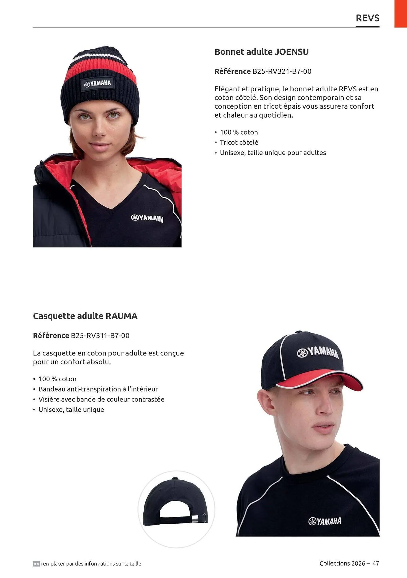 Catalogue Yamaha du 11 février au 30 décembre 2026 - Catalogue page 47