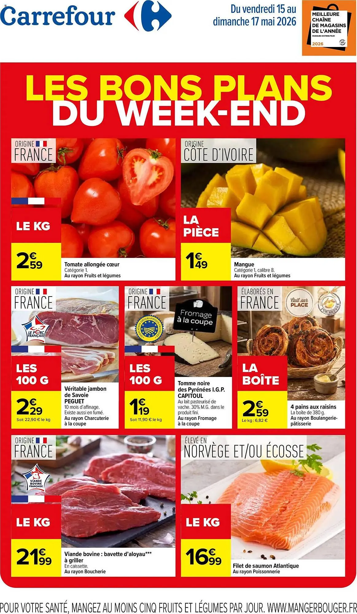 Catalogue Carrefour du 15 mai au 17 mai 2026 - Catalogue page 1