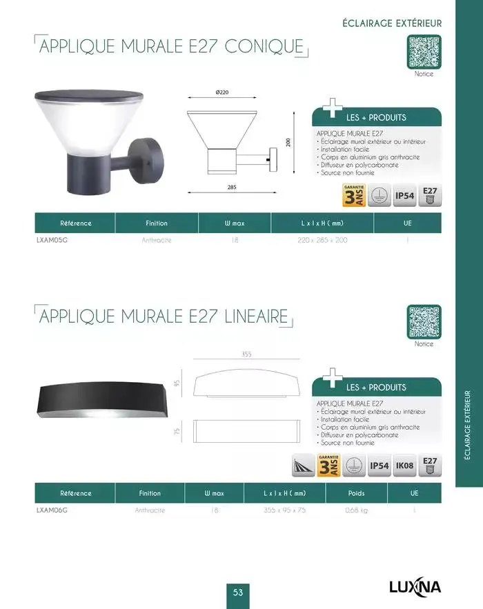 LUXNA 2025 du 1 janvier au 31 décembre 2026 - Catalogue page 55