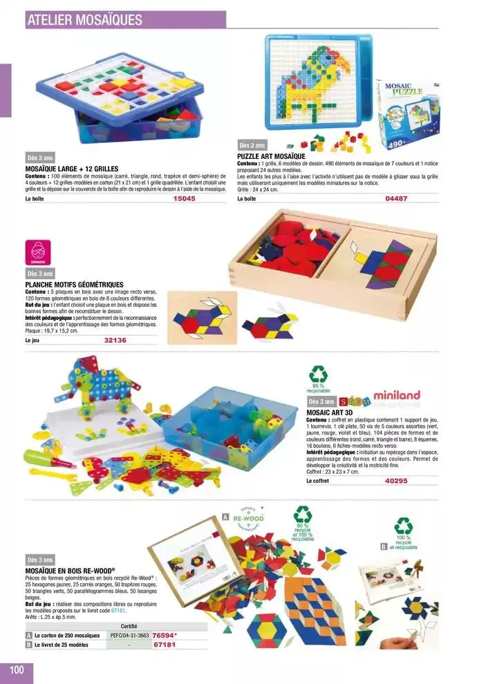 Education And Loisirs Majuscule 2025 du 5 mars au 31 décembre 2025 - Catalogue page 124